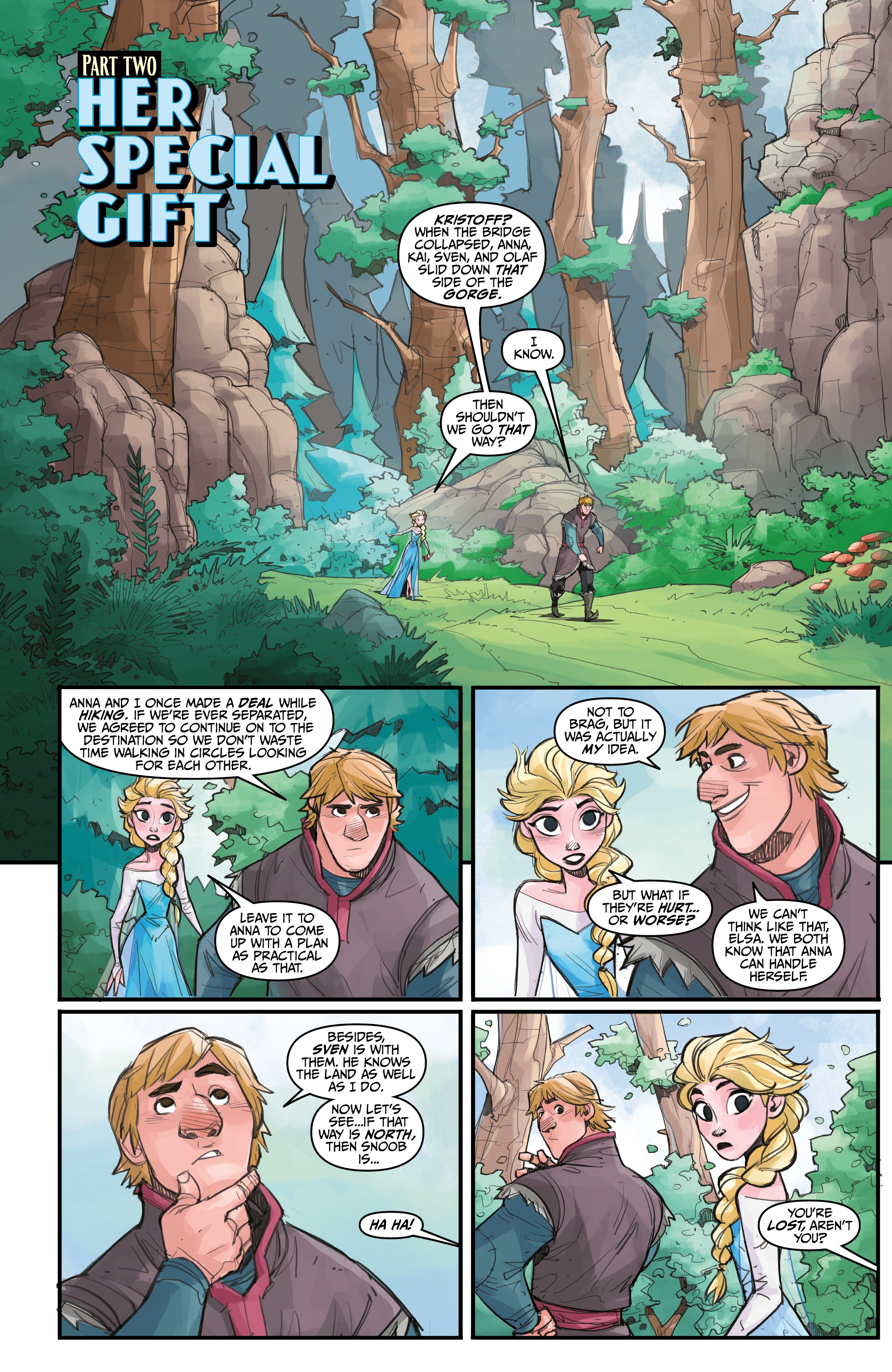 Read online Disney Frozen: Reunion Road comic -  Issue #2 - 3