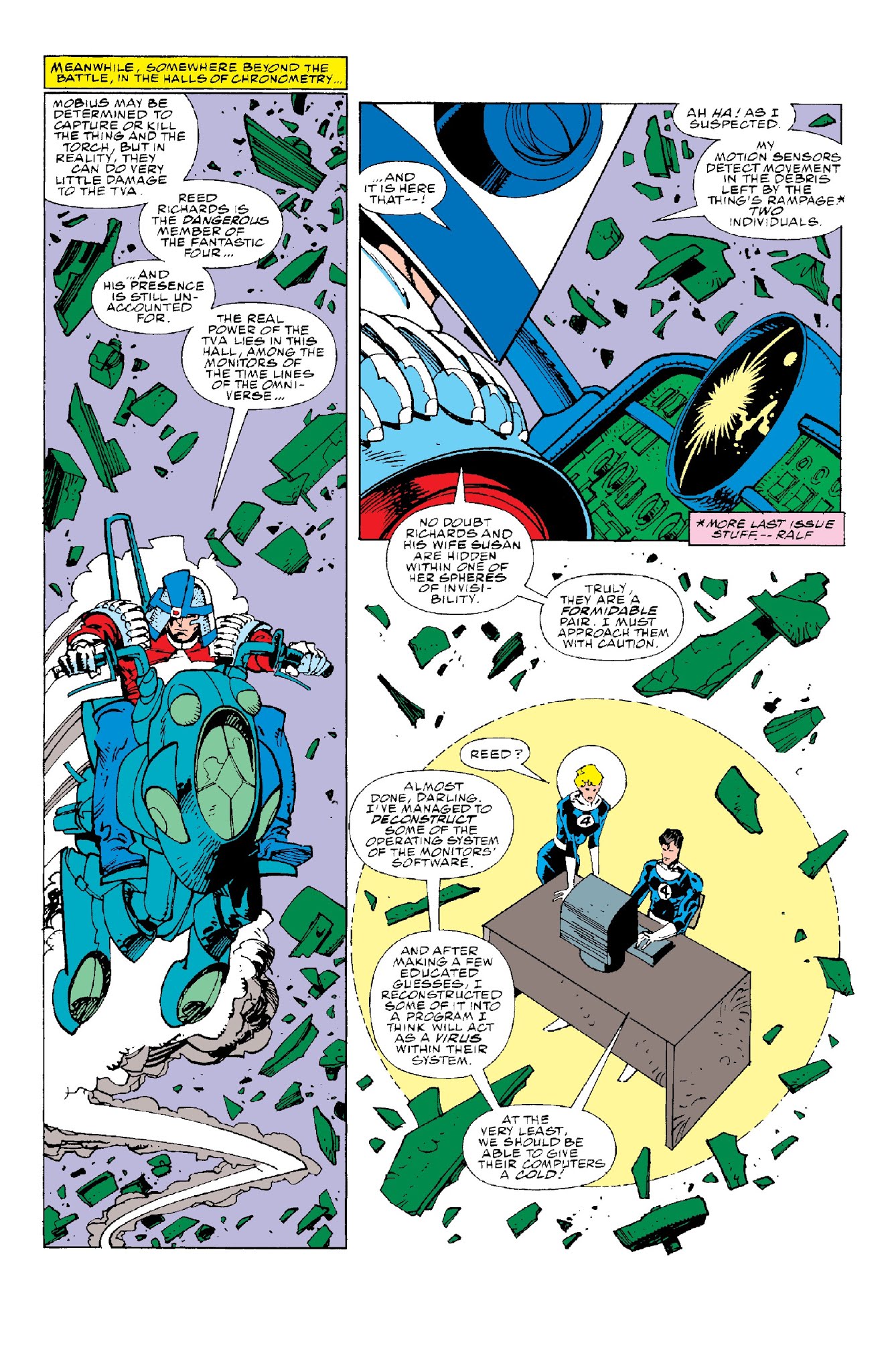 Read online Fantastic Four Visionaries: Walter Simonson comic -  Issue # TPB 3 (Part 2) - 64