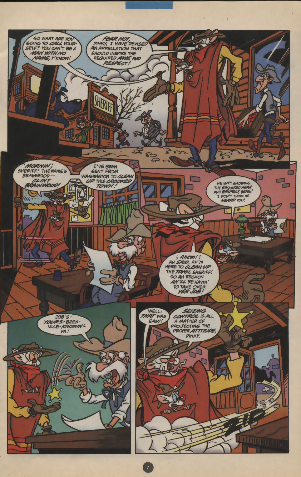Read online Pinky and The Brain comic -  Issue #5 - 6