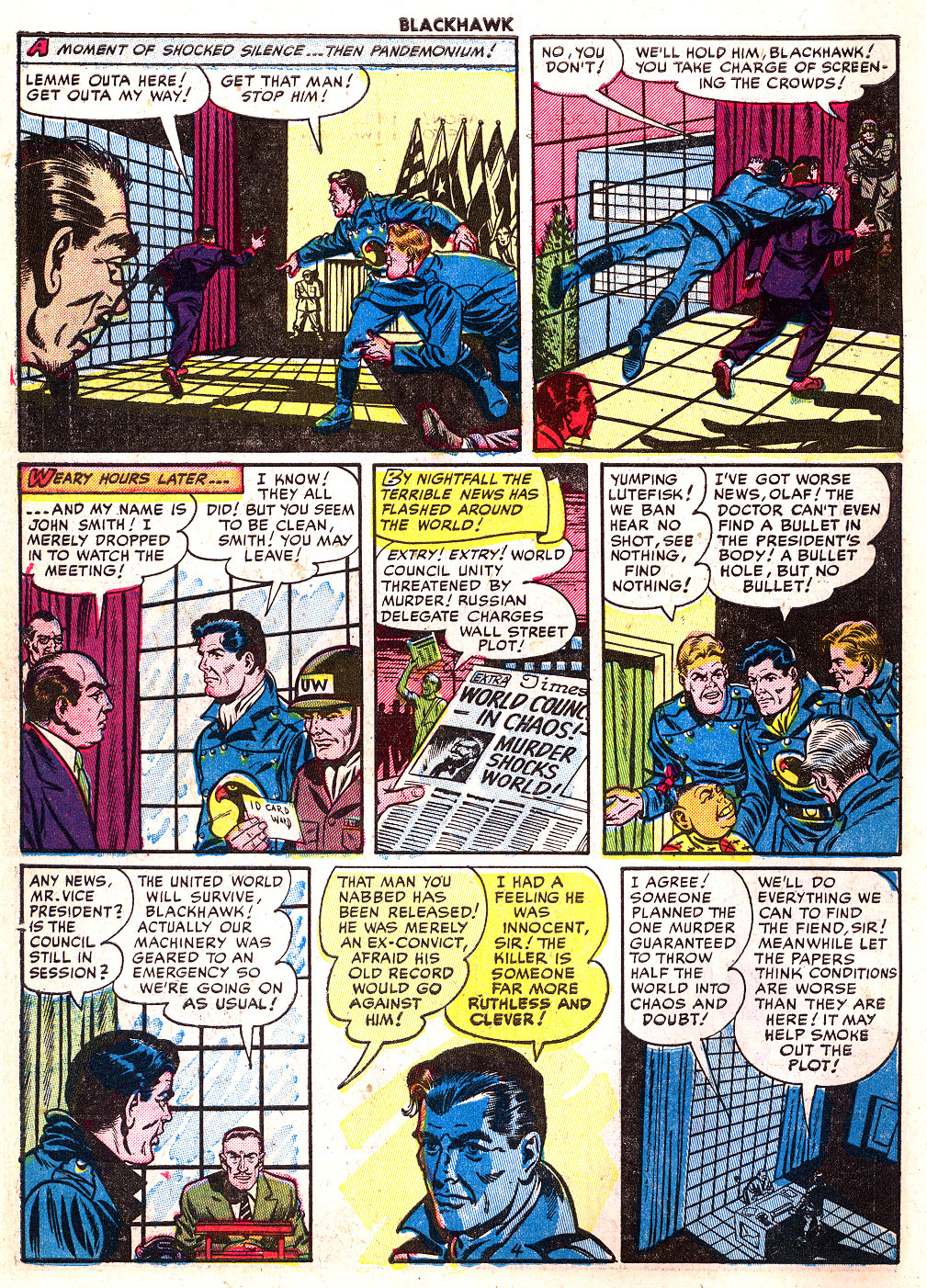Read online Blackhawk (1957) comic -  Issue #61 - 6