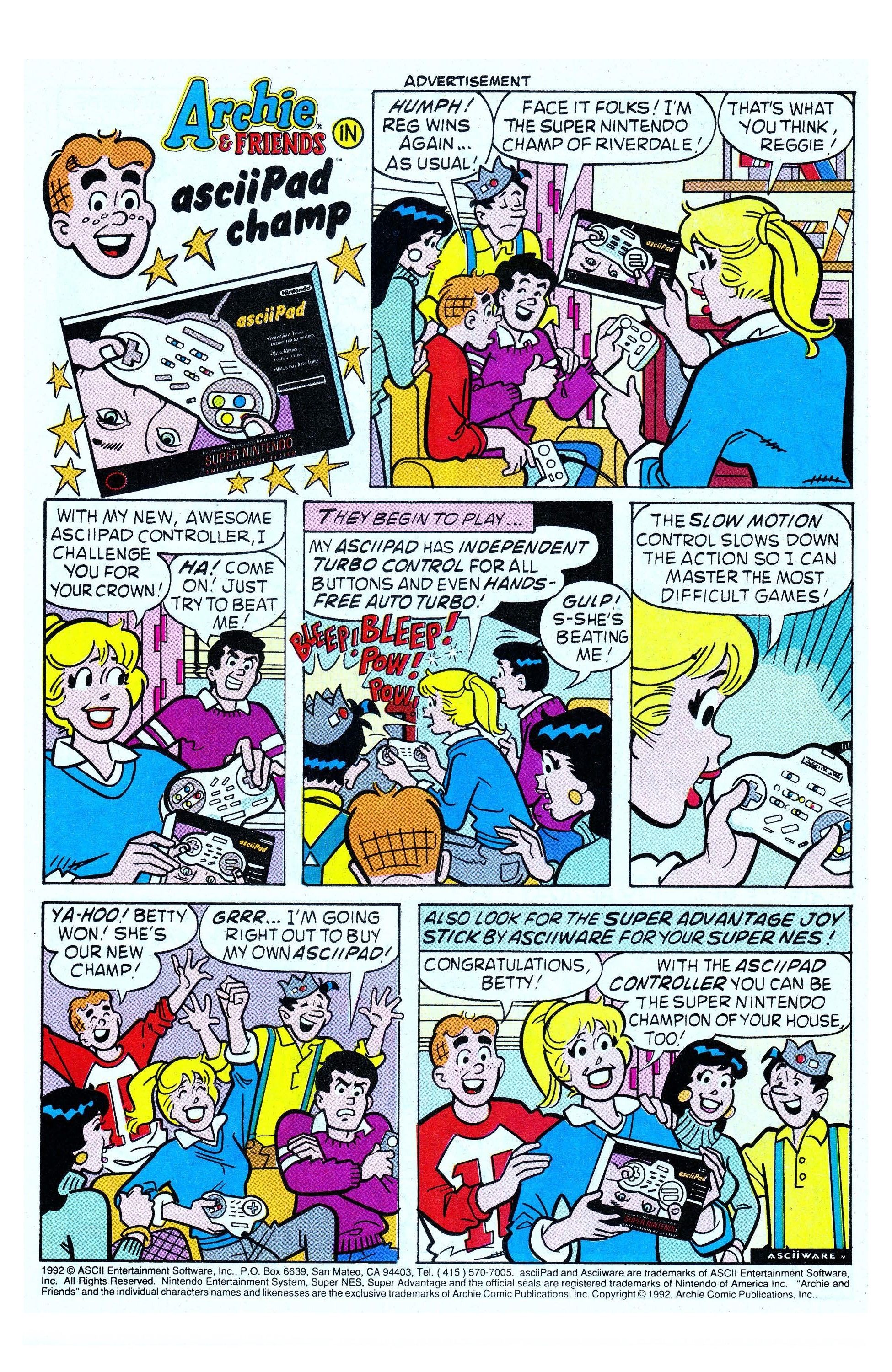 Read online Archie (1960) comic -  Issue #408 - 34