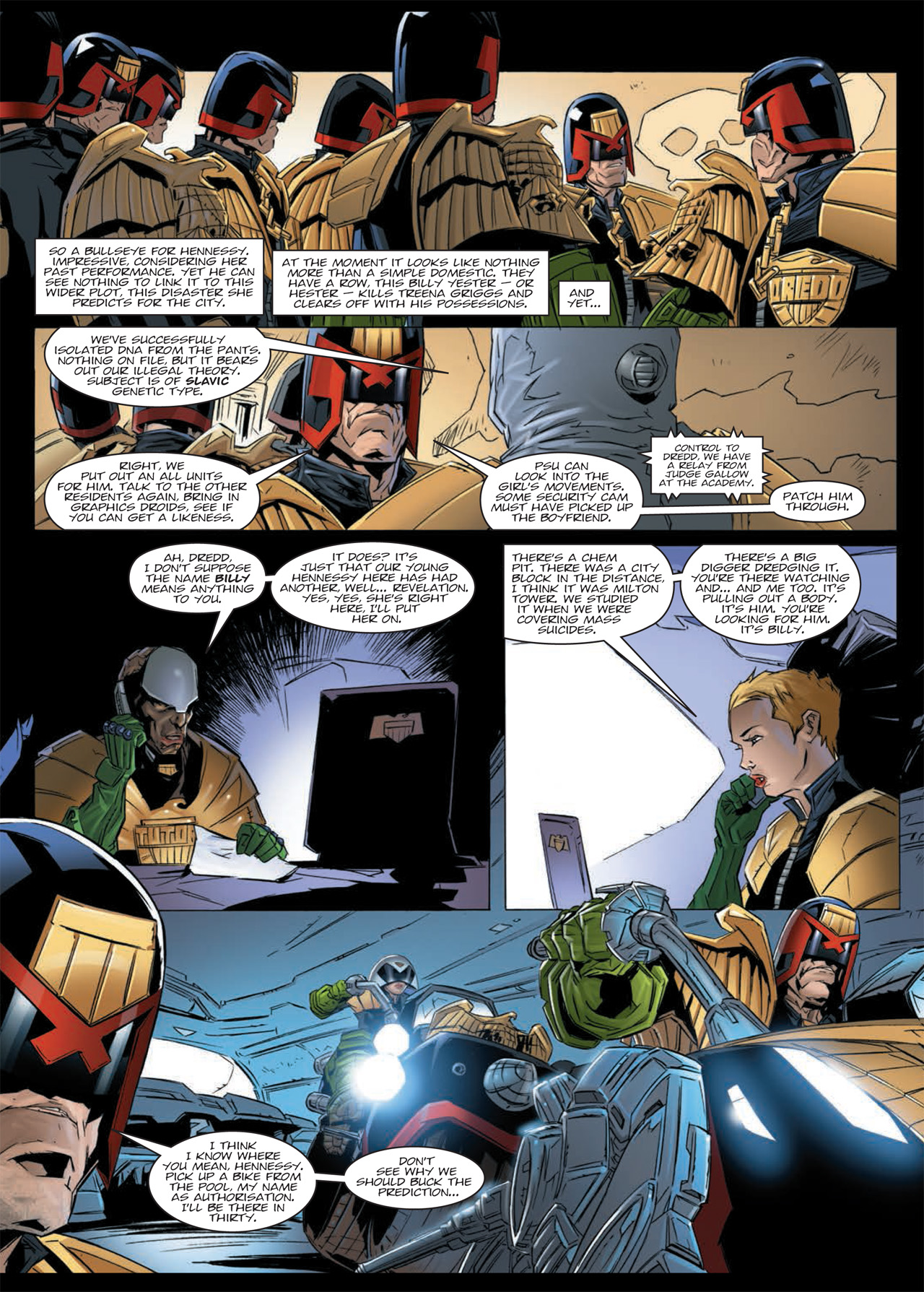 Read online Judge Dredd: Day of Chaos - The Fourth Faction comic -  Issue # TPB (Part 2) - 12