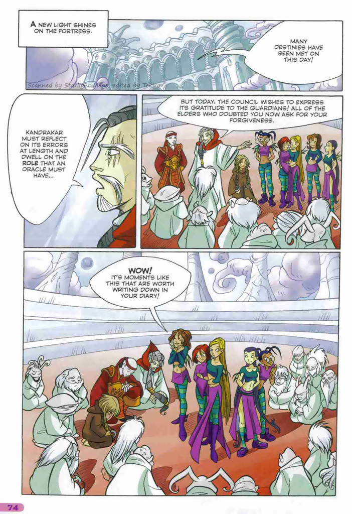 Read online W.i.t.c.h. comic -  Issue #46 - 54