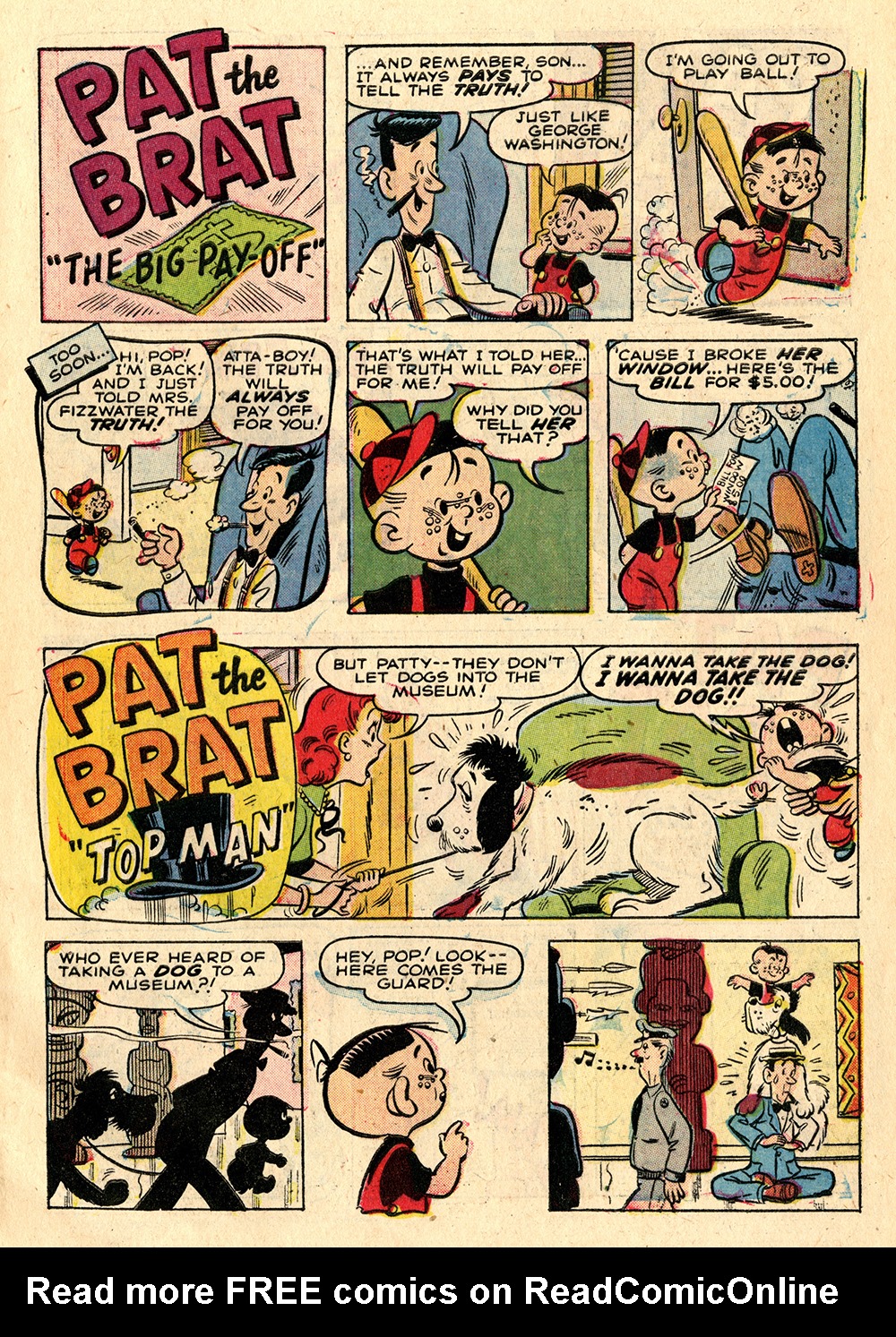 Read online Pat the Brat comic -  Issue #1 - 7