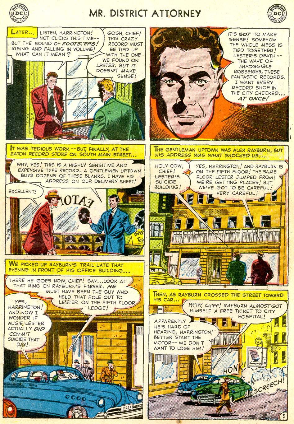 Read online Mr. District Attorney comic -  Issue #28 - 35