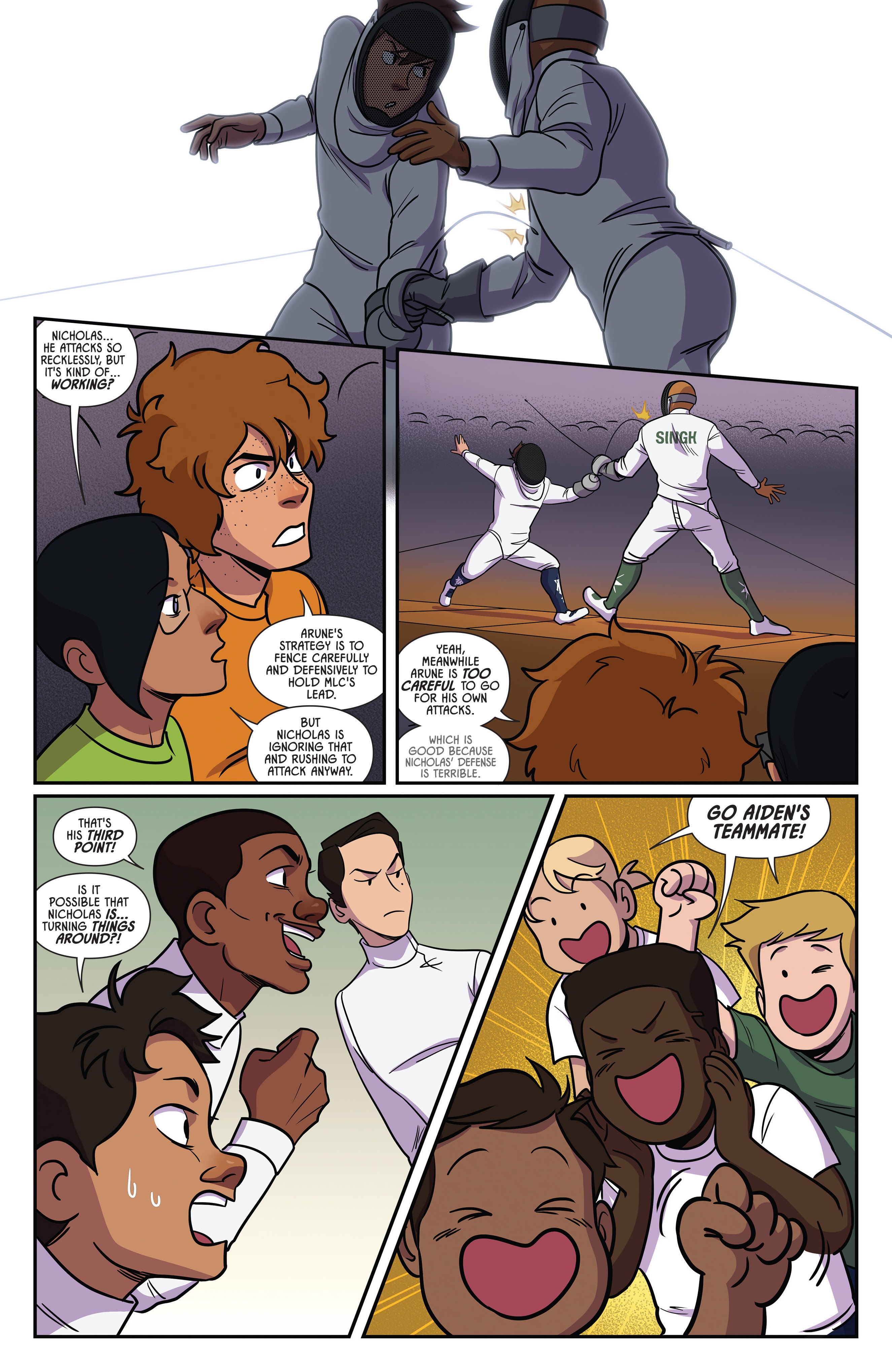 Read online Fence comic -  Issue # _TPB 4 - 78