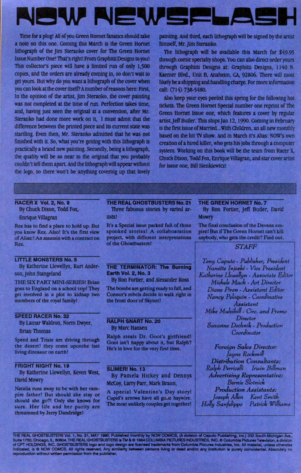 Read online Real Ghostbusters comic -  Issue #21 - 33