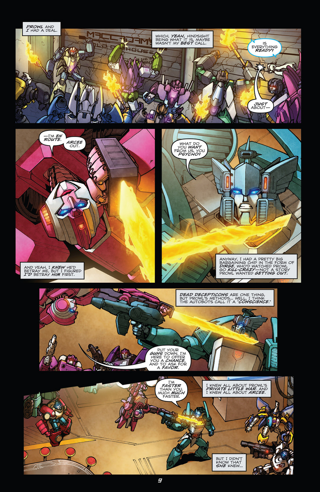 Read online Transformers: Robots In Disguise (2012) comic -  Issue #13 - 11