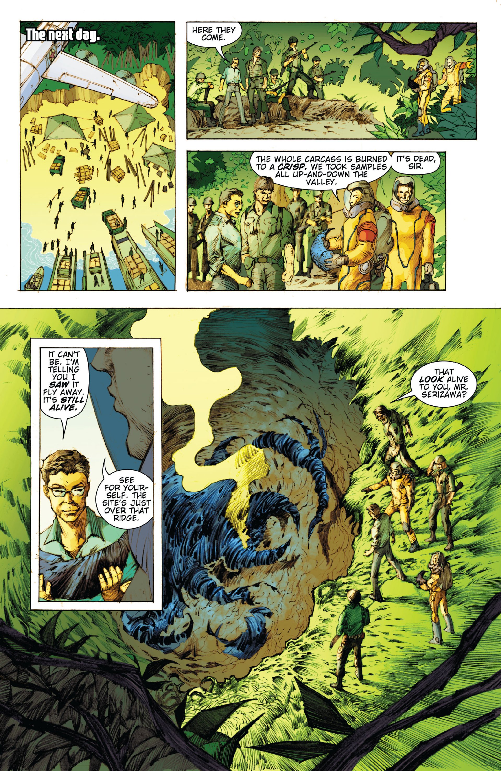 Read online Godzilla: Awakening comic -  Issue # Full - 57