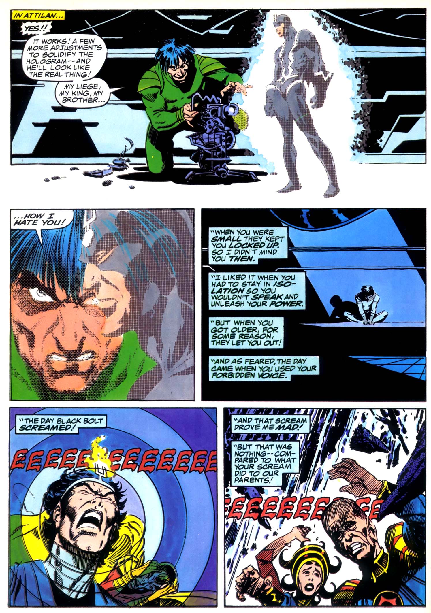 Read online Marvel Graphic Novel comic -  Issue #39 - The Inhumans - 24
