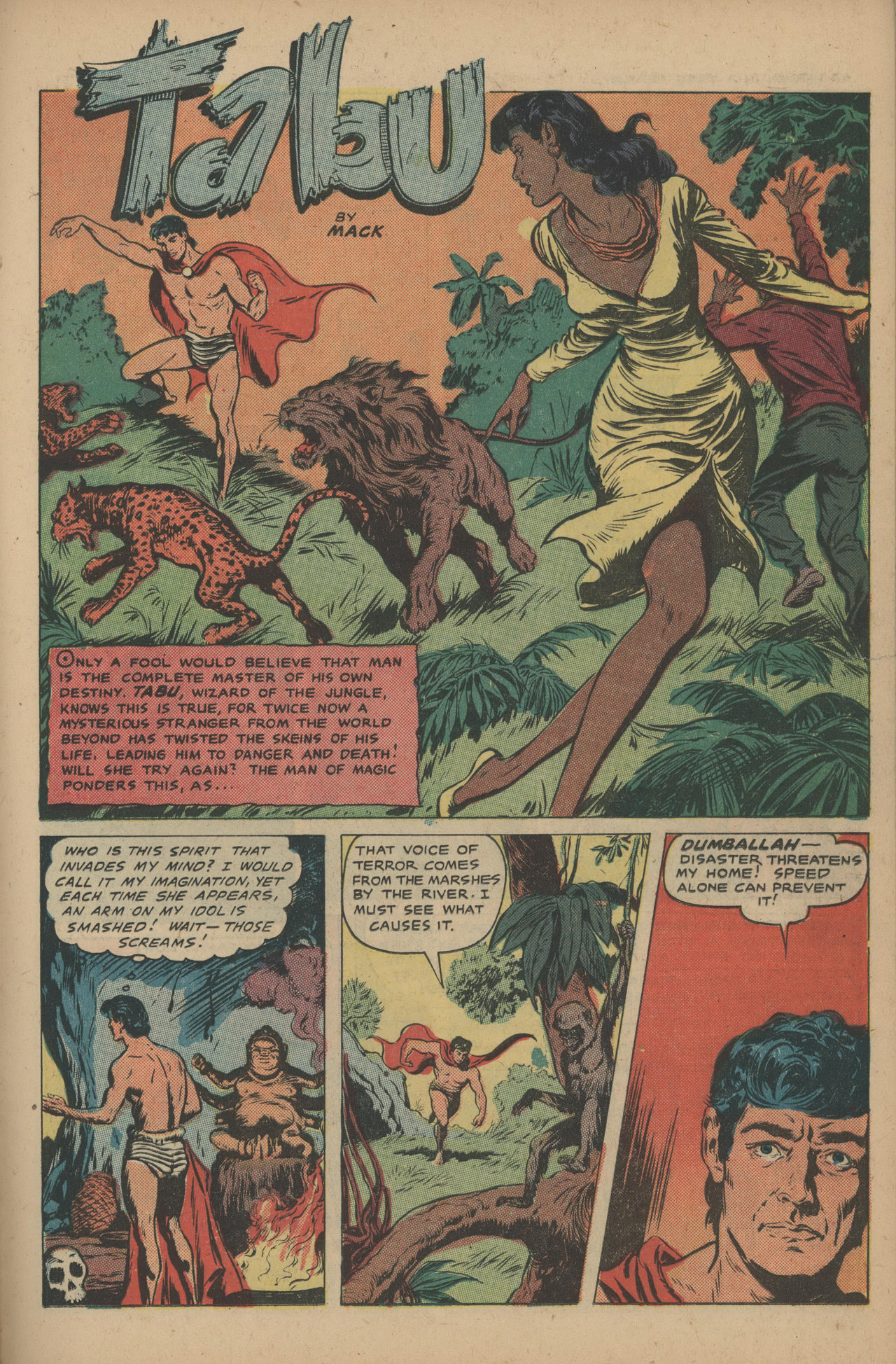 Read online Jungle Comics comic -  Issue #132 - 33
