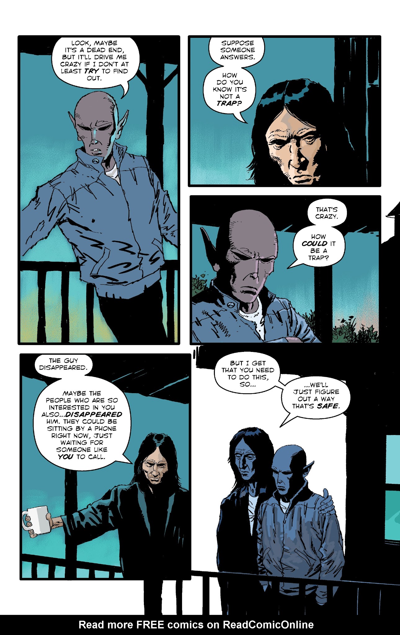Read online Resident Alien: An Alien in New York comic -  Issue #2 - 6