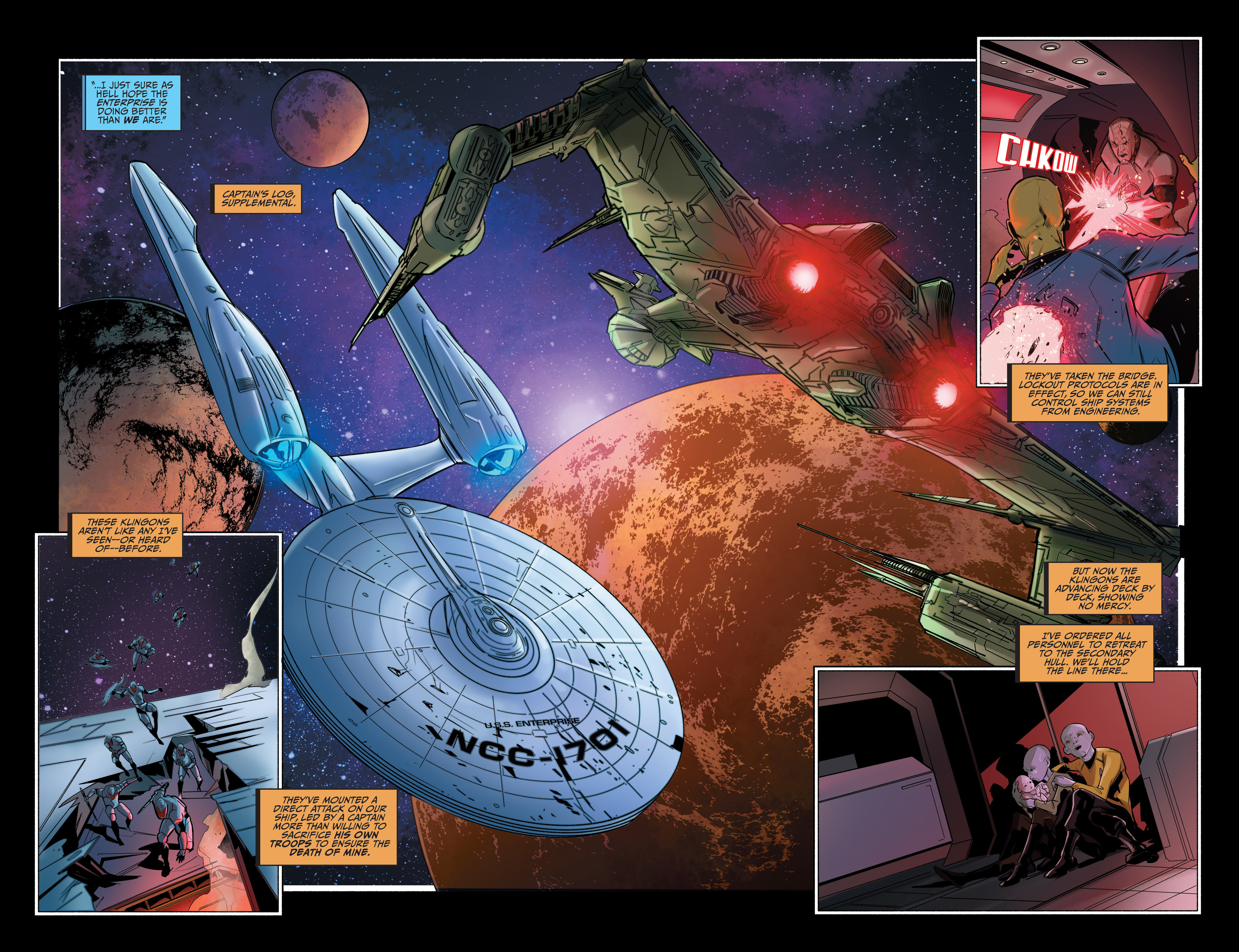 Read online Star Trek: Manifest Destiny comic -  Issue #3 - 4