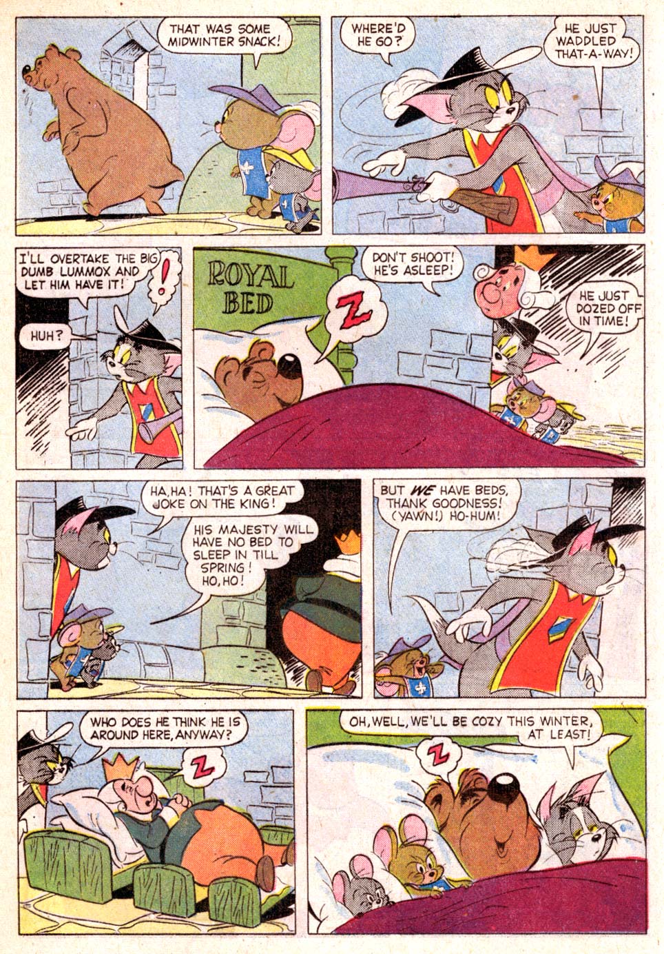 Read online M.G.M's The Mouse Musketeers comic -  Issue #17 - 17