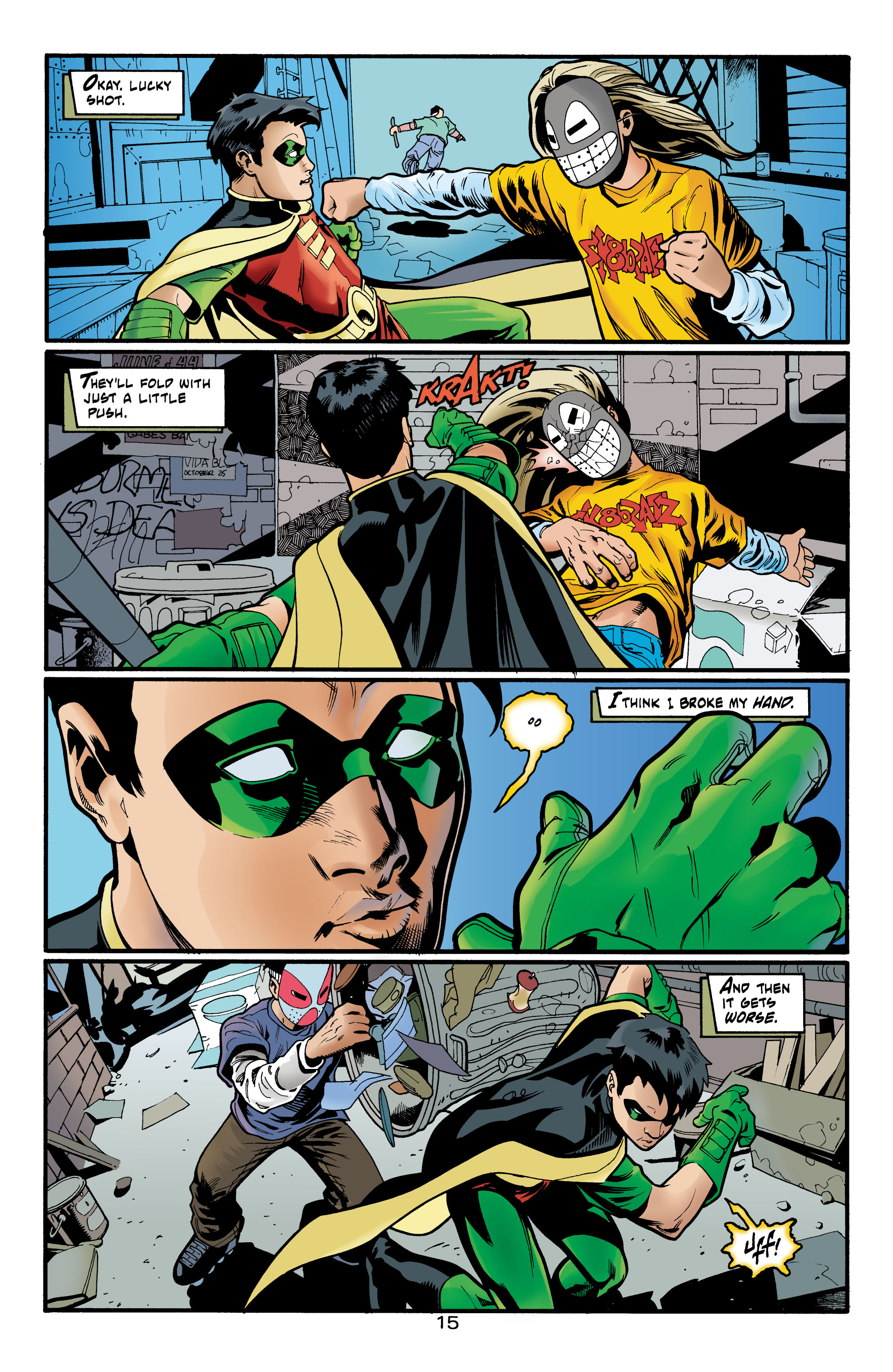 Read online Robin (1993) comic -  Issue #75 - 15