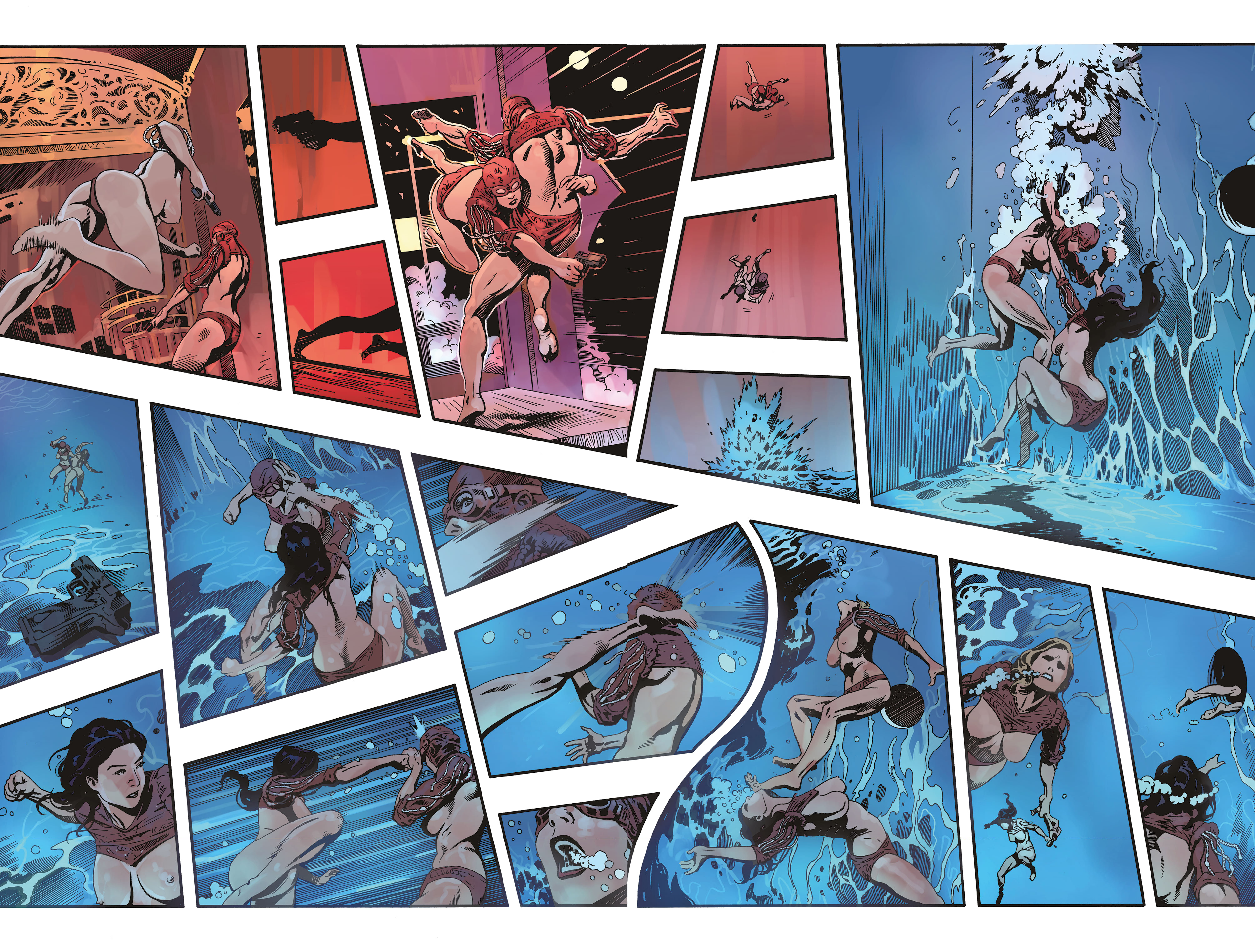 Read online Gun Honey: Blood for Blood comic -  Issue #4 - 9