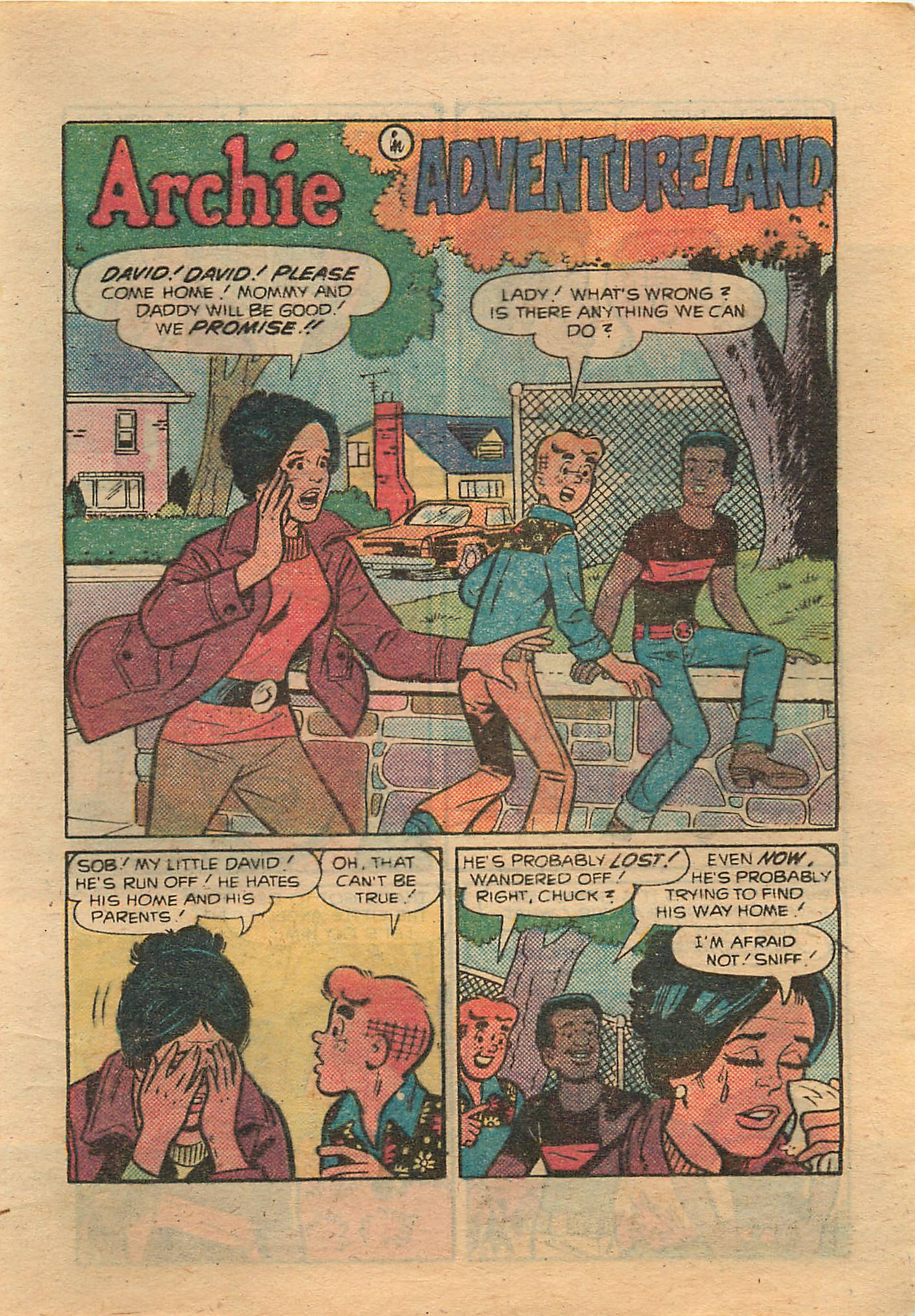 Read online Archie...Archie Andrews, Where Are You? Digest Magazine comic -  Issue #19 - 29