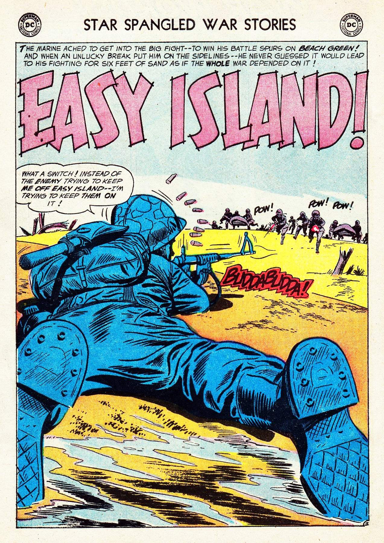 Read online Star Spangled War Stories (1952) comic -  Issue #58 - 28