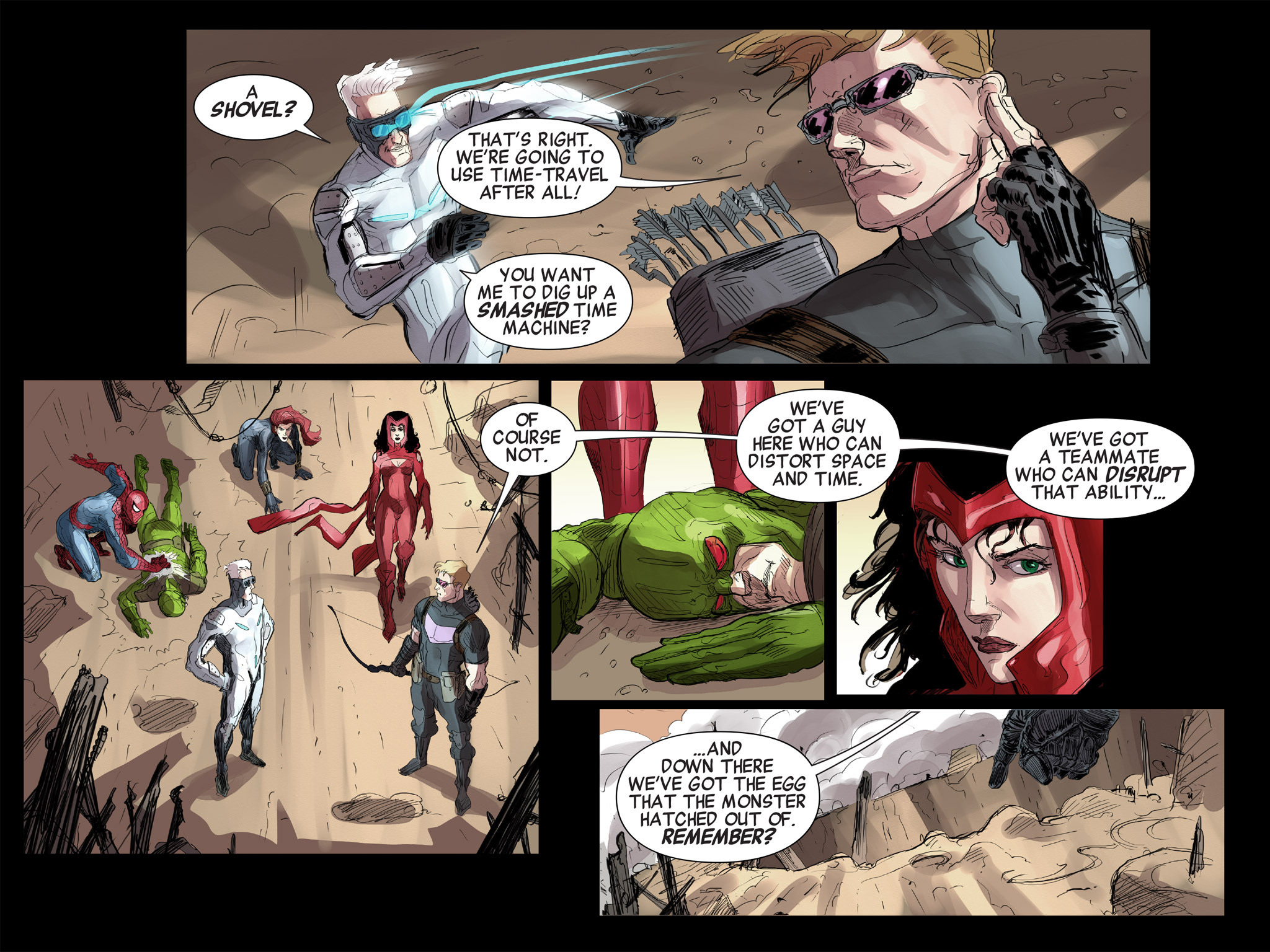Read online Avengers: Millennium (Infinite Comic) comic -  Issue #6 - 42