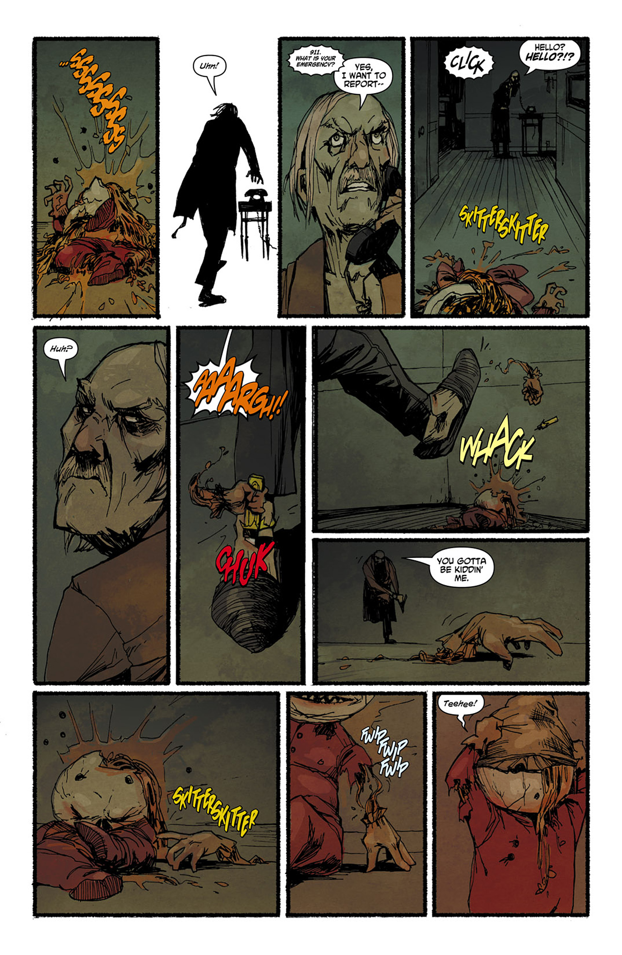 Read online Trick 'r Treat comic -  Issue #4 - 16