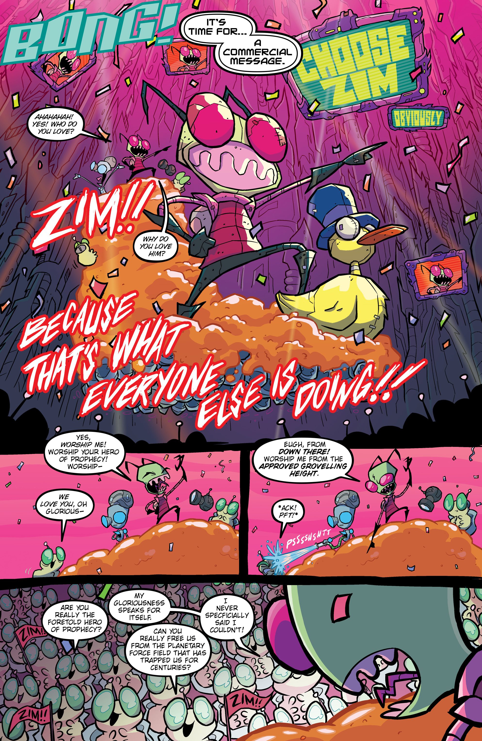 Read online Invader Zim comic -  Issue #43 - 3