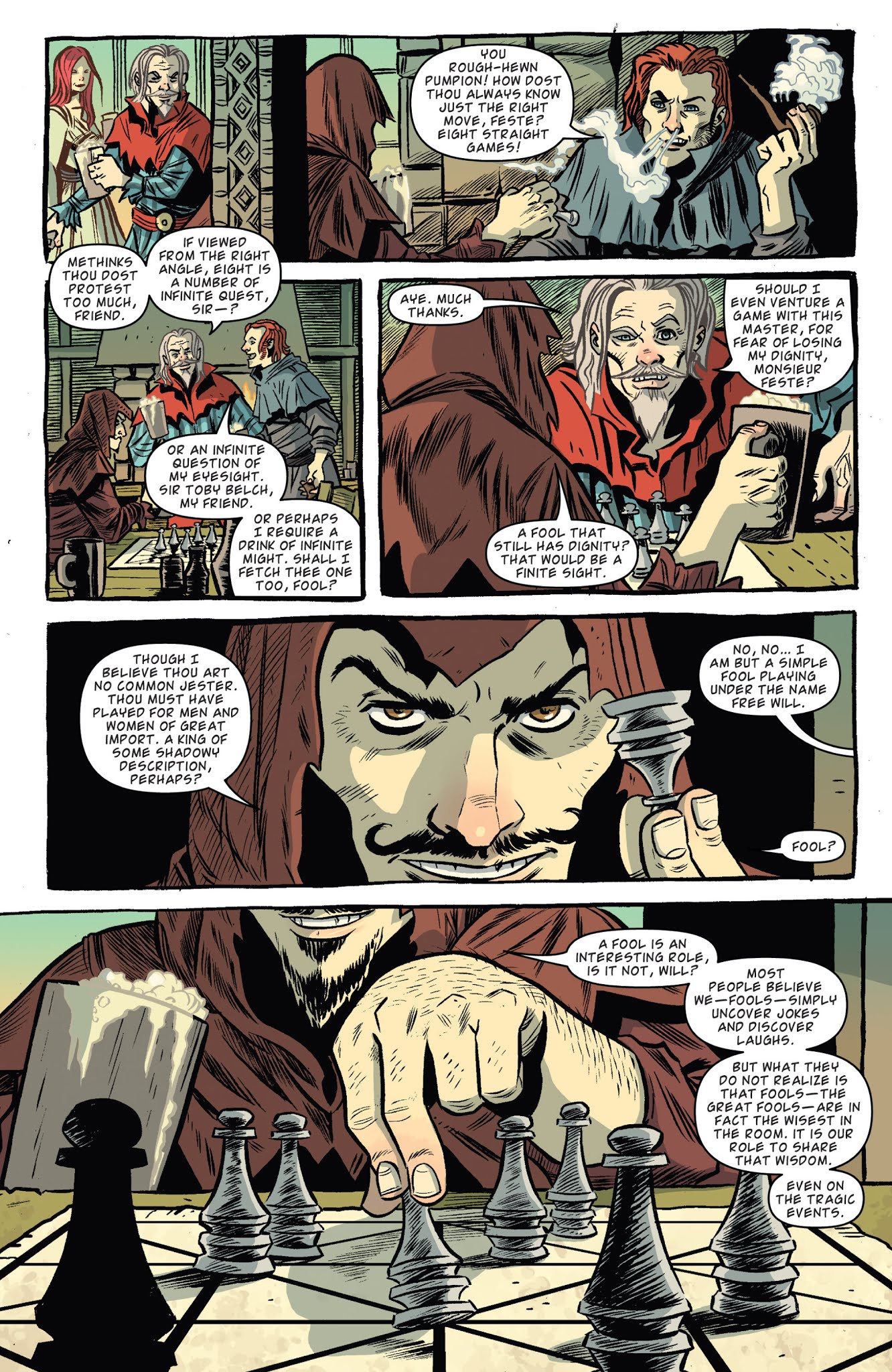 Read online Kill Shakespeare: The Tide of Blood comic -  Issue # TPB - 59