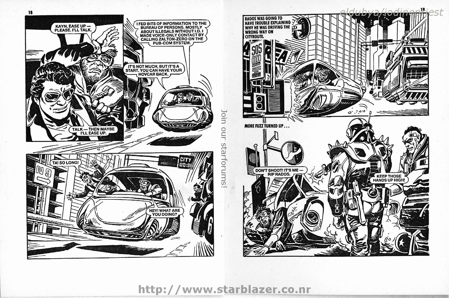 Read online Starblazer comic -  Issue #203 - 11