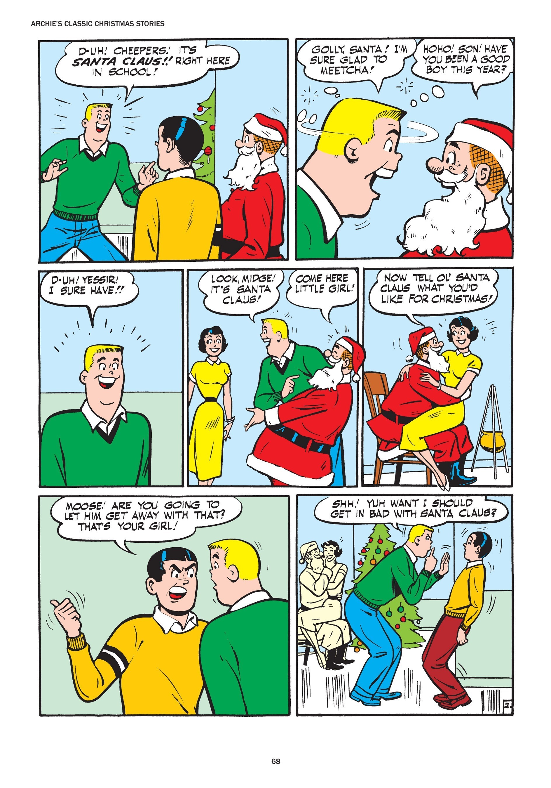 Read online Archie's Classic Christmas Stories comic -  Issue # TPB - 69