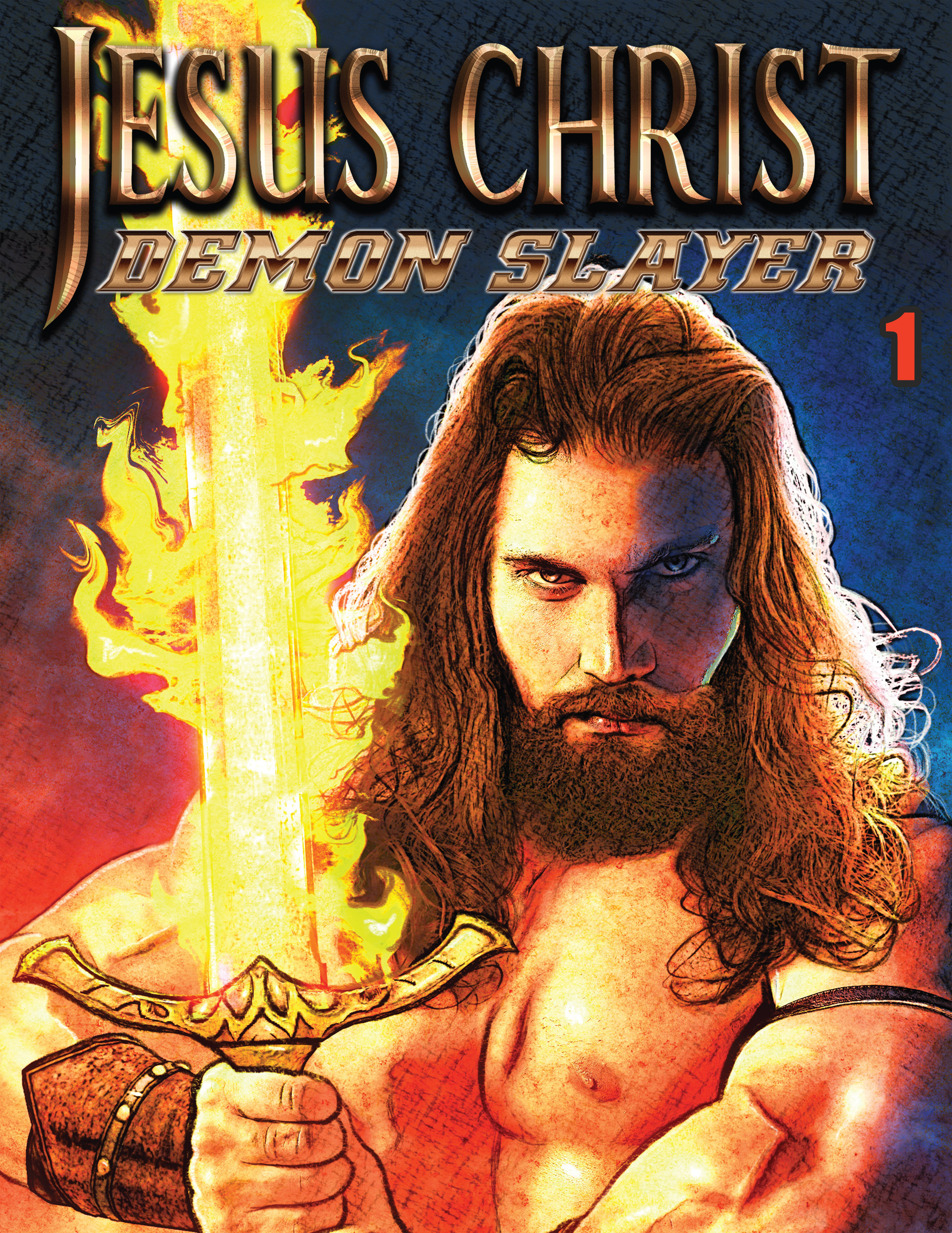 Read online Jesus Christ Demon Slayer comic -  Issue #1 - 1