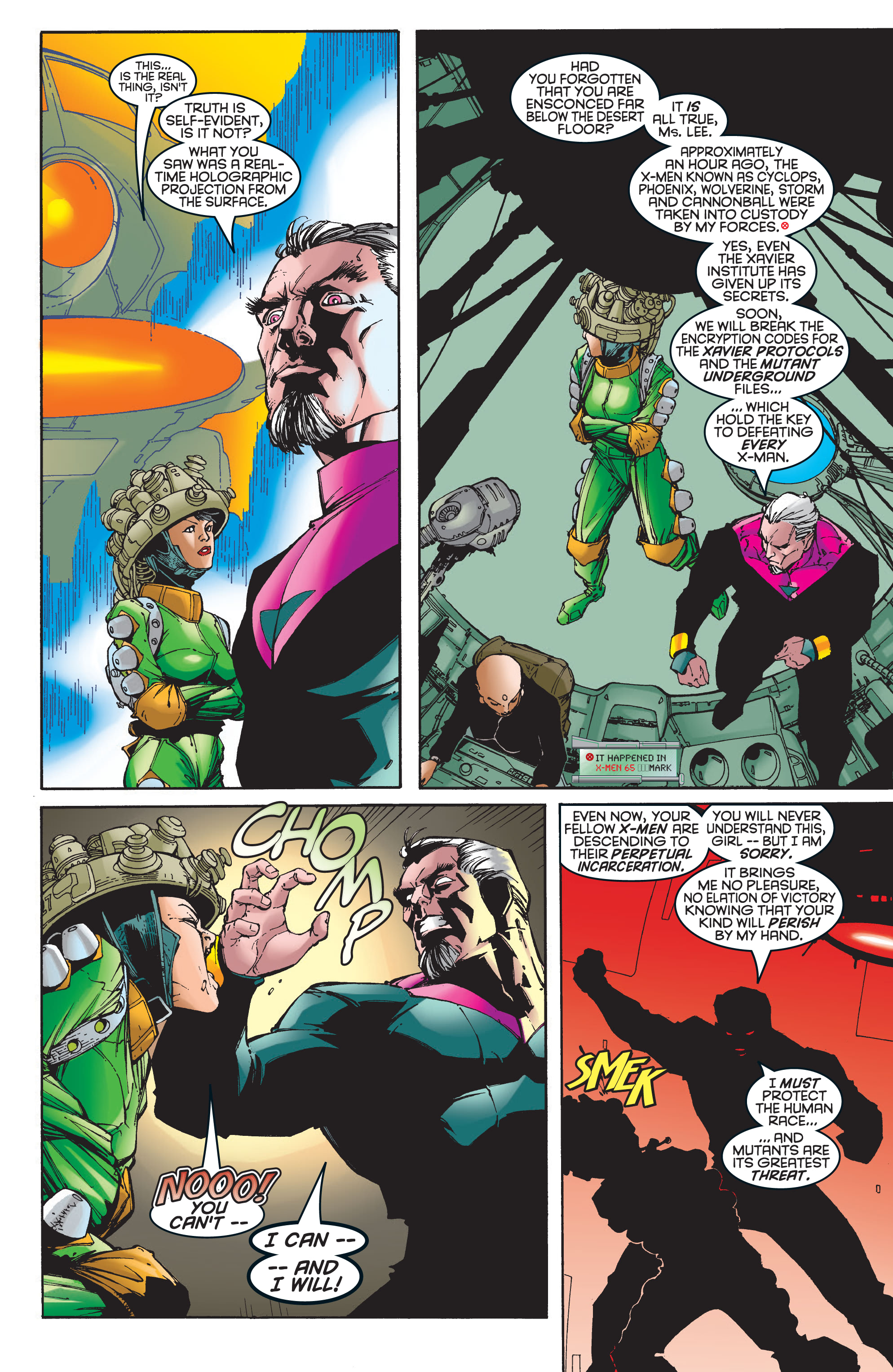 Read online X-Men Milestones: Operation Zero Tolerance comic -  Issue # TPB (Part 2) - 28
