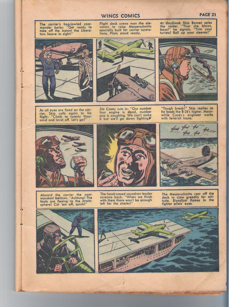 Read online Wings Comics comic -  Issue #27 - 23