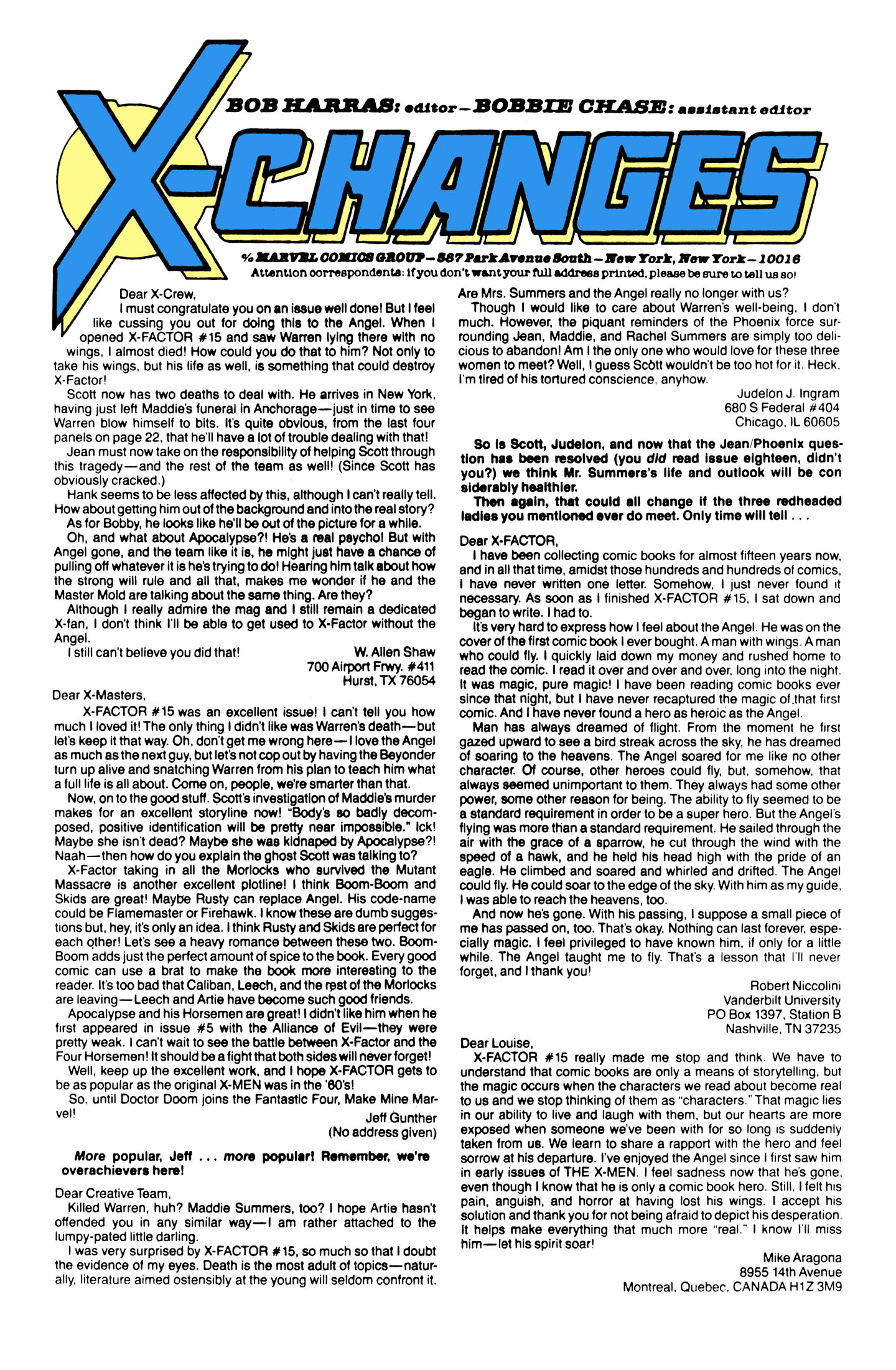 X-Factor (1986) 20 Page 23