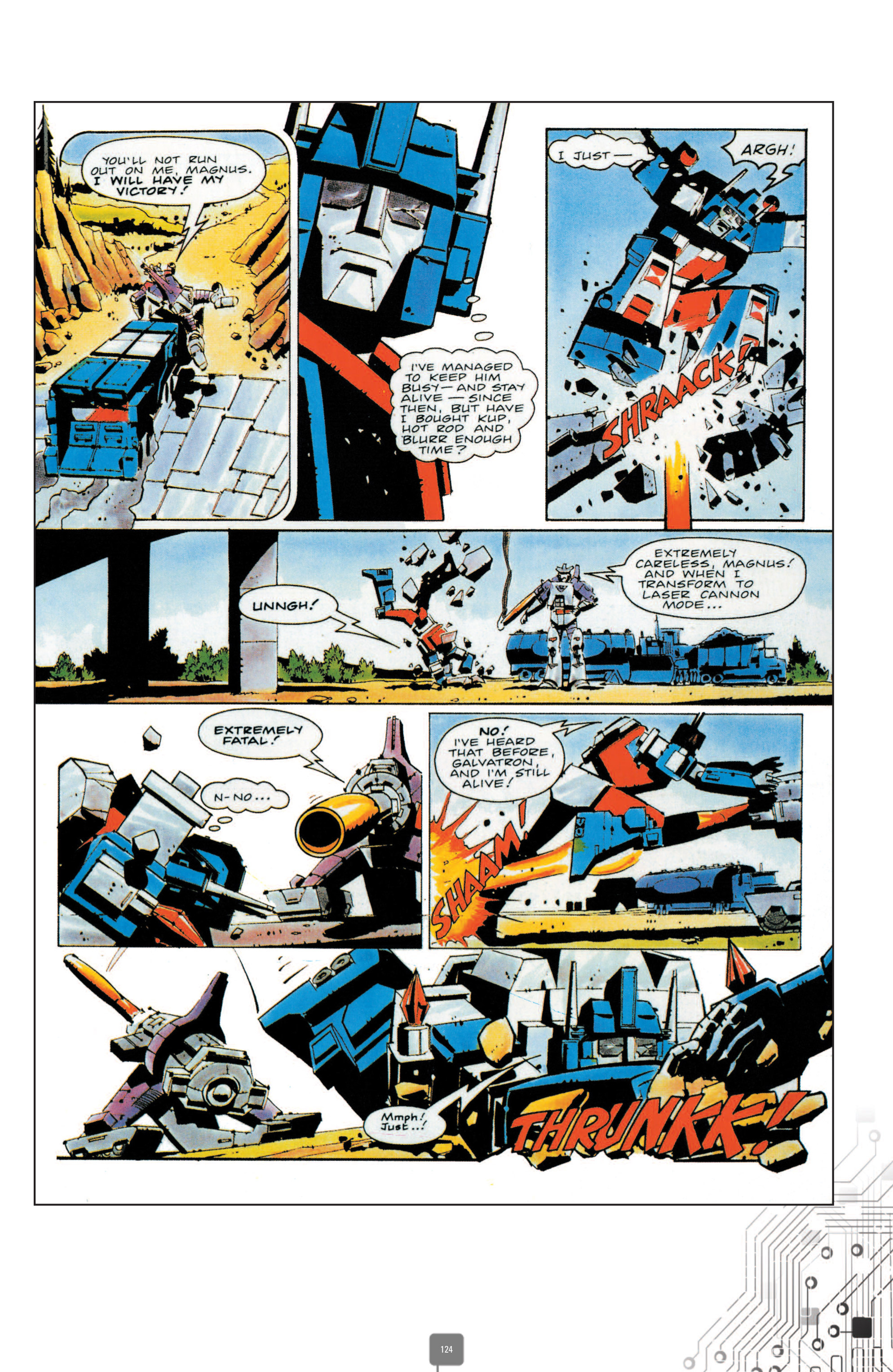 Read online The Transformers Classics UK comic -  Issue # TPB 3 - 125