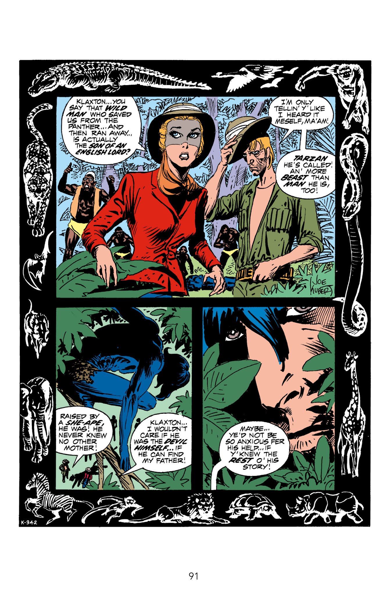 Read online Edgar Rice Burroughs' Tarzan The Joe Kubert Years comic -  Issue # TPB 1 (Part 1) - 90