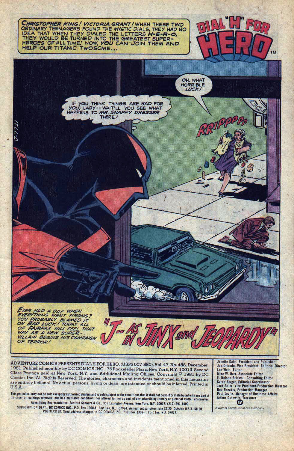 Read online Adventure Comics (1938) comic -  Issue #488 - 2