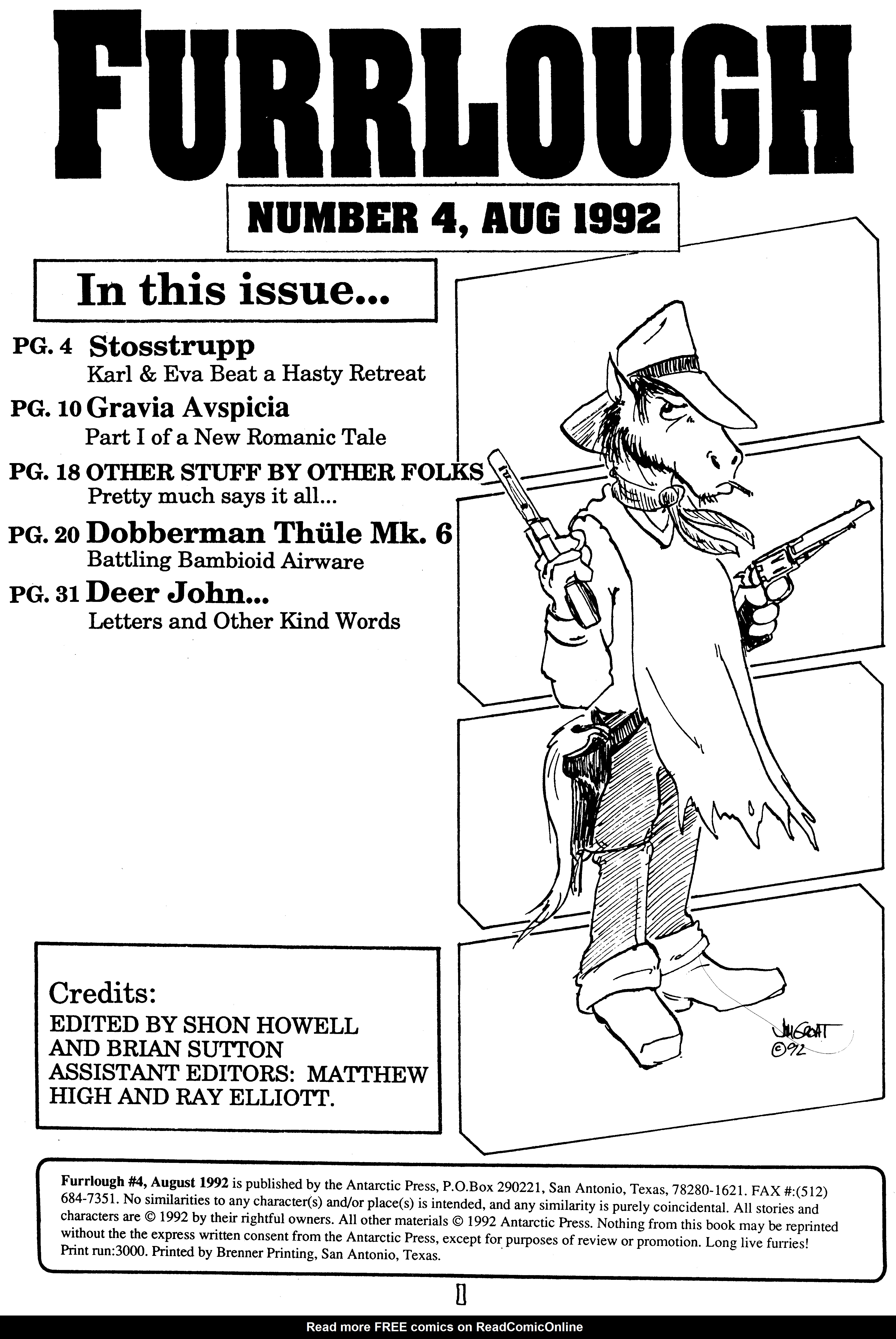 Read online Furrlough comic -  Issue #4 - 3