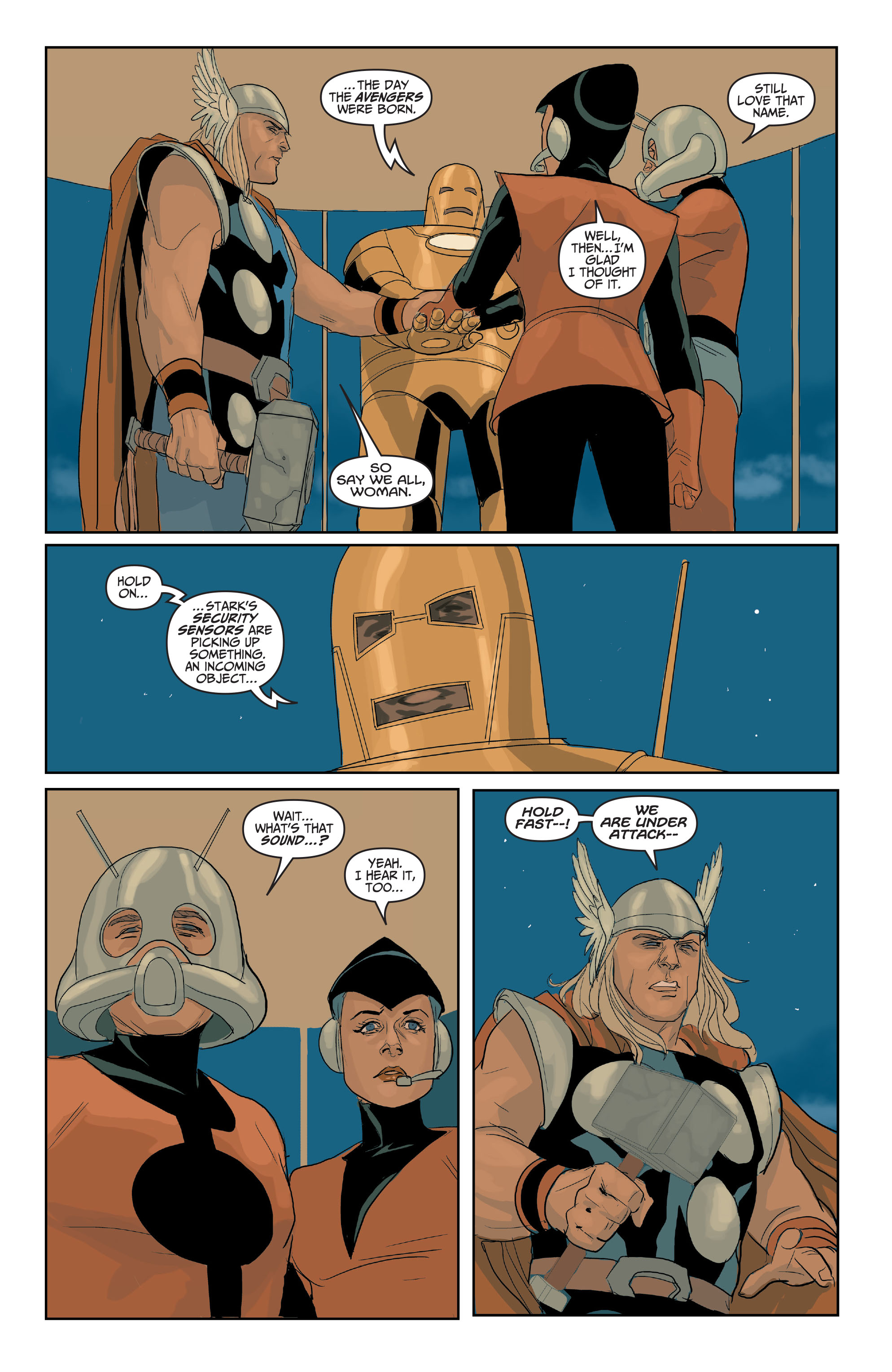 Read online Avengers: The Origin comic -  Issue #5 - 21