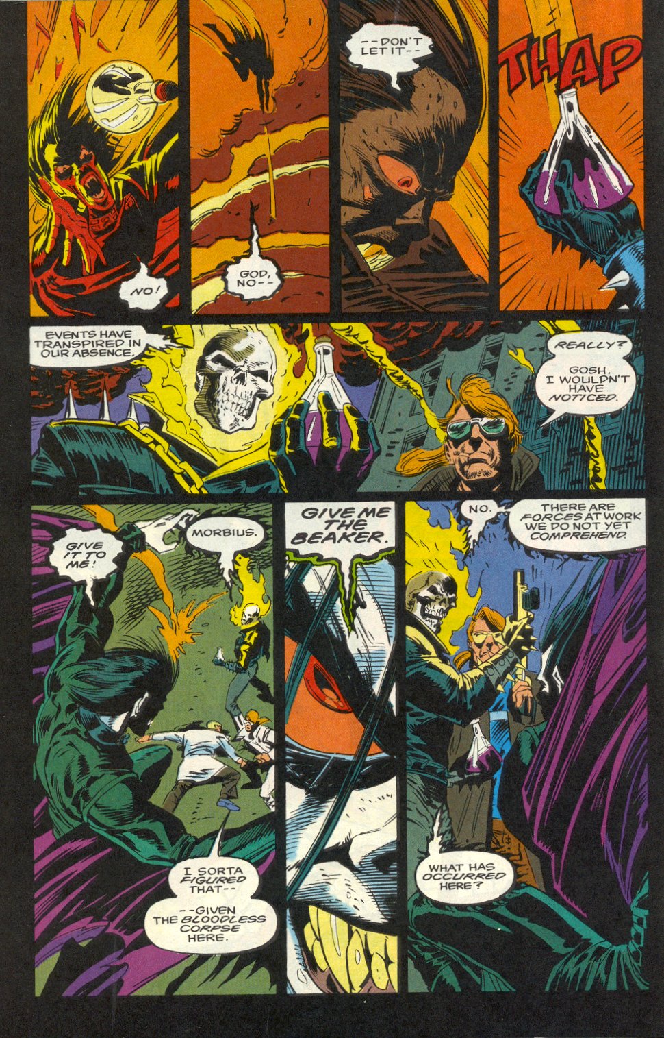 Read online Morbius: The Living Vampire (1992) comic -  Issue #1 - 36