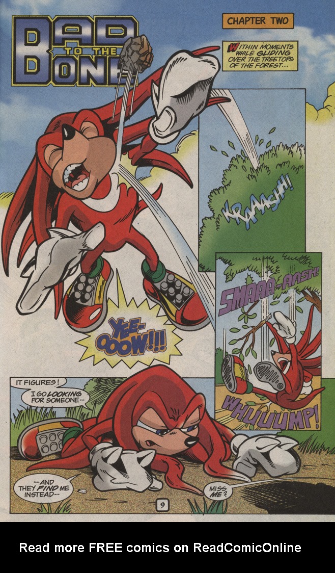 Read online Knuckles the Echidna comic -  Issue #30 - 13