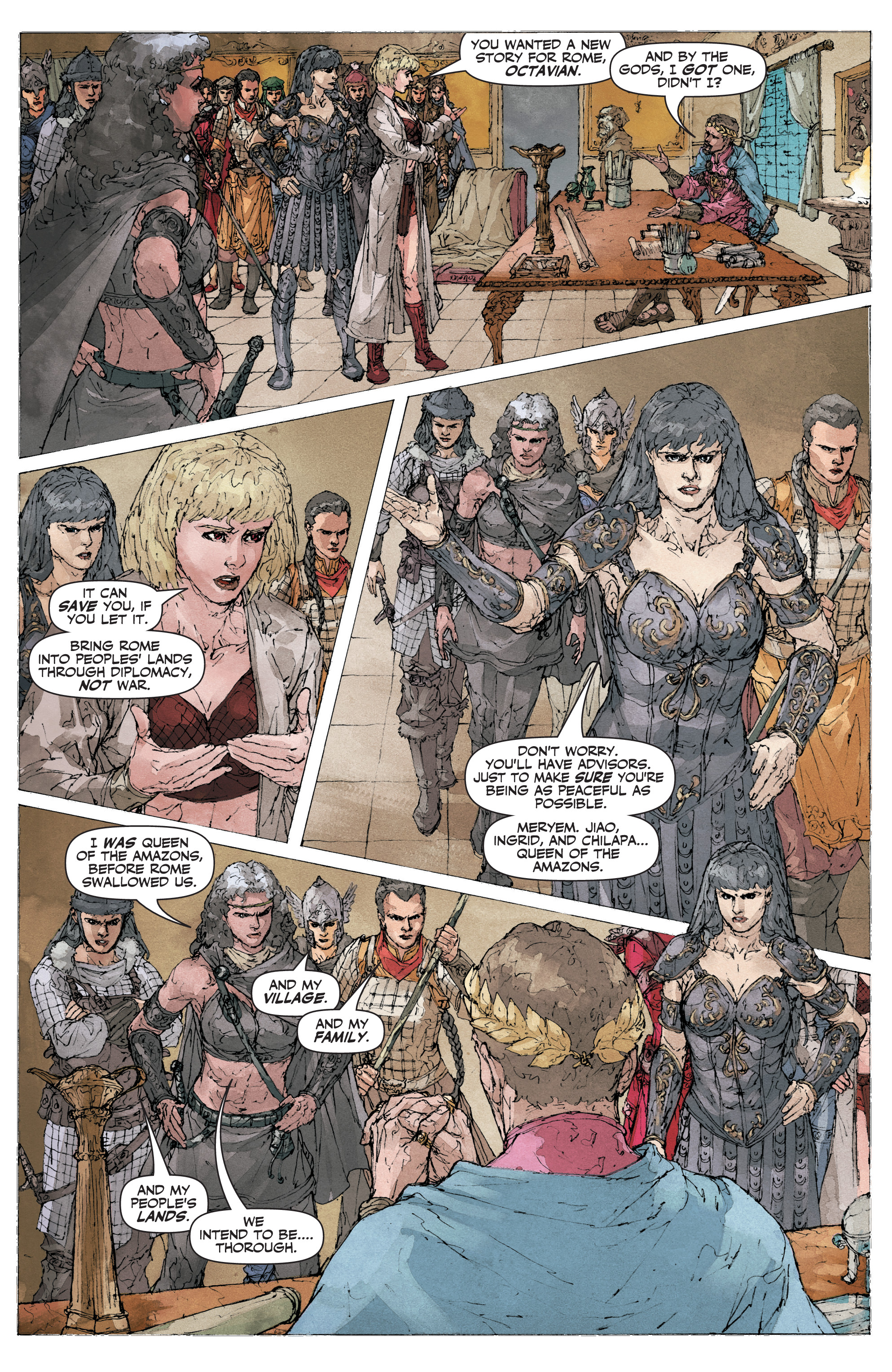 Read online Xena: Warrior Princess (2016) comic -  Issue #6 - 17