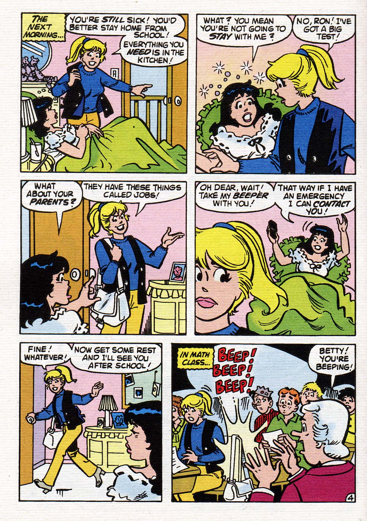 Read online Betty and Veronica Digest Magazine comic -  Issue #128 - 50