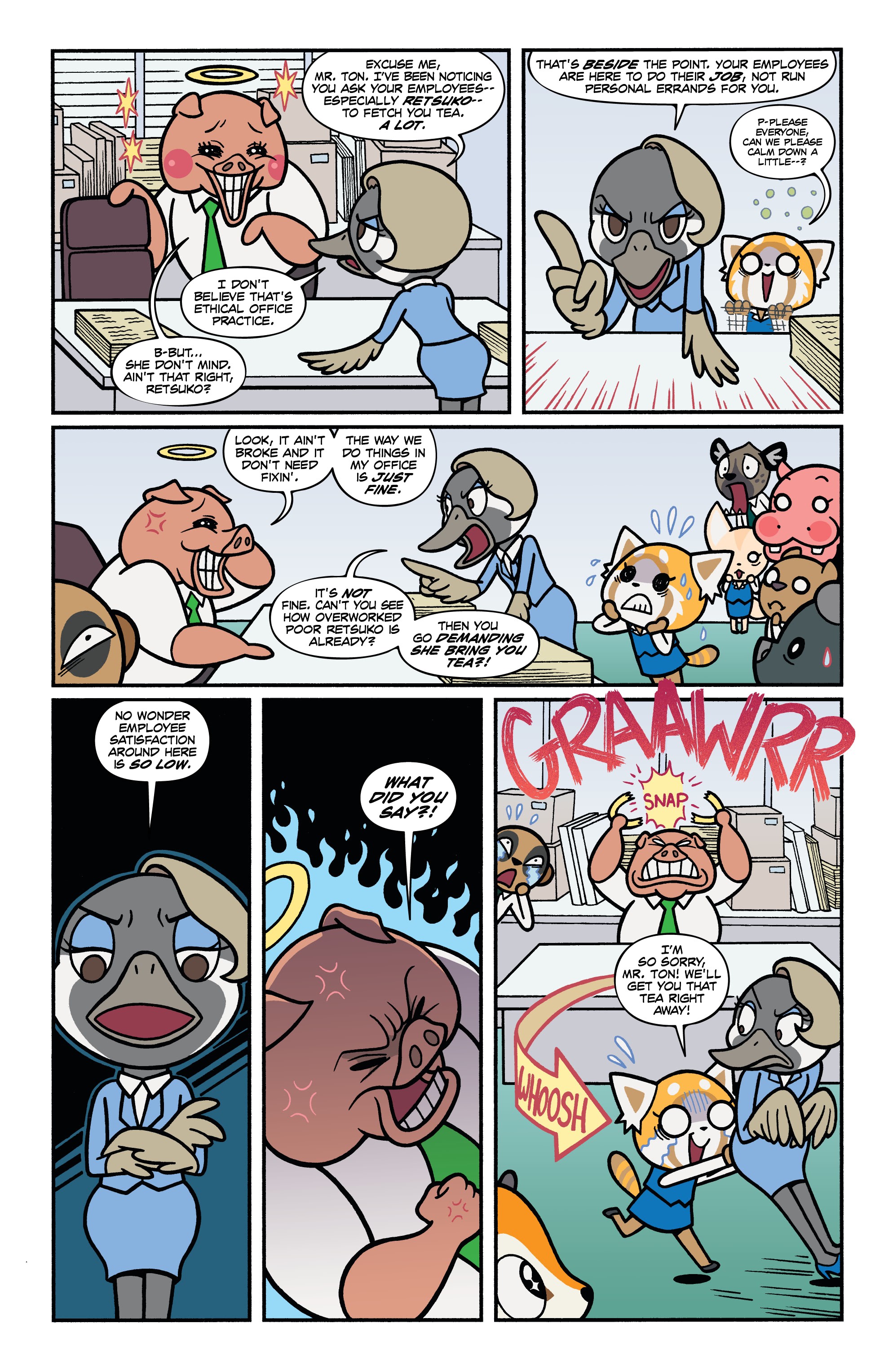 Read online Aggretsuko comic -  Issue #3 - 15