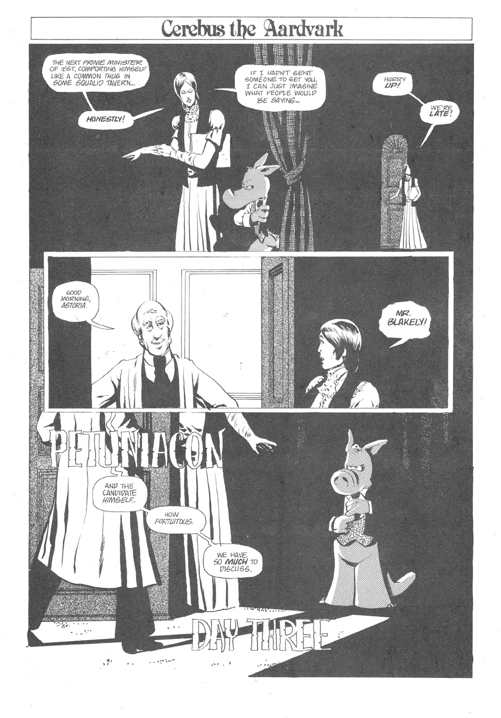 Read online Cerebus comic -  Issue #39 - 3