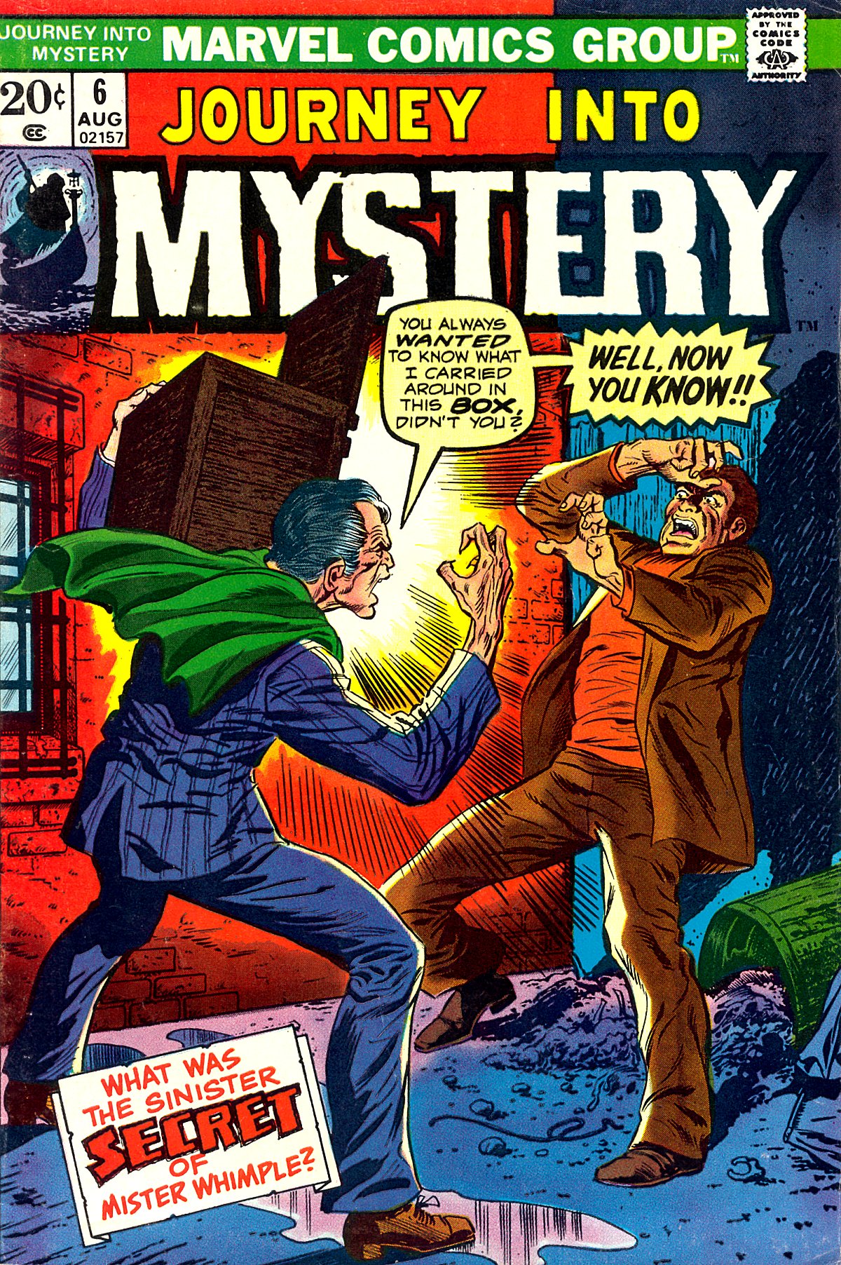 Read online Journey Into Mystery (1972) comic -  Issue #6 - 1