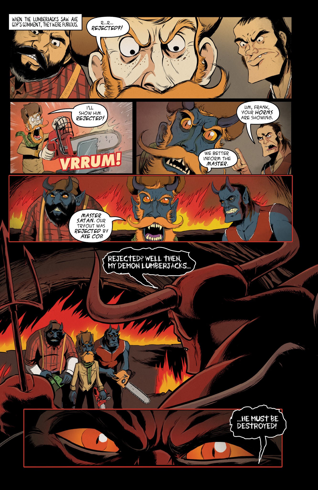 Read online Axe Cop comic -  Issue # TPB 6 - 27