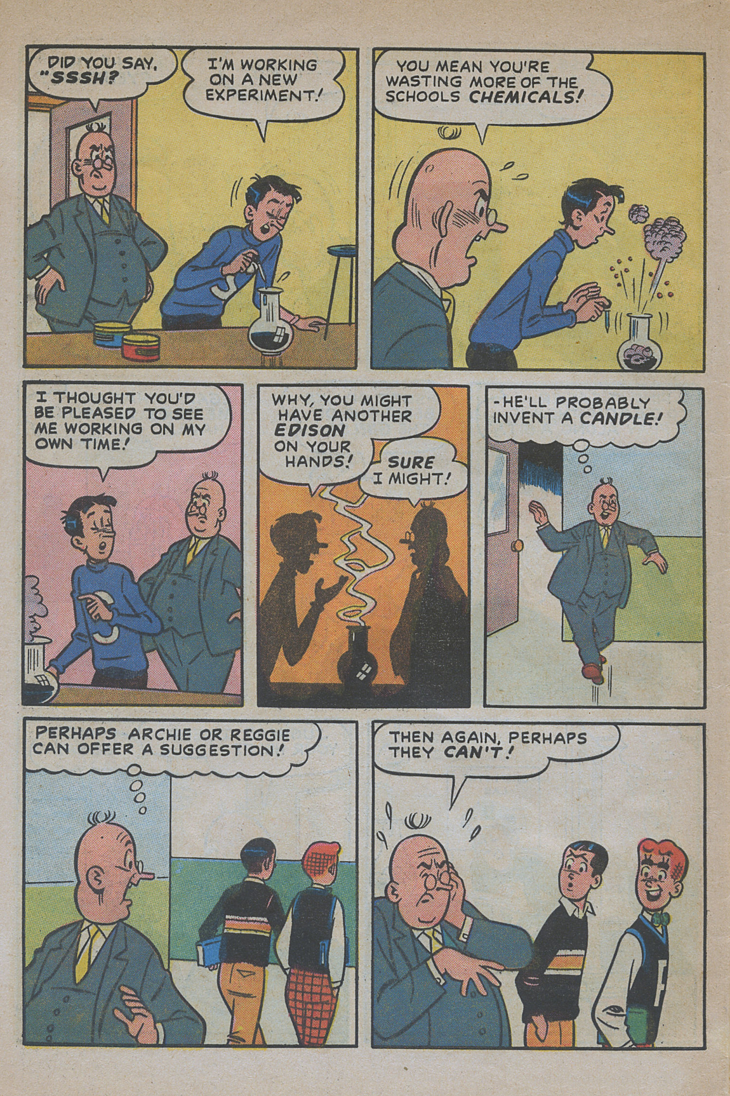 Read online Pep Comics comic -  Issue #142 - 32