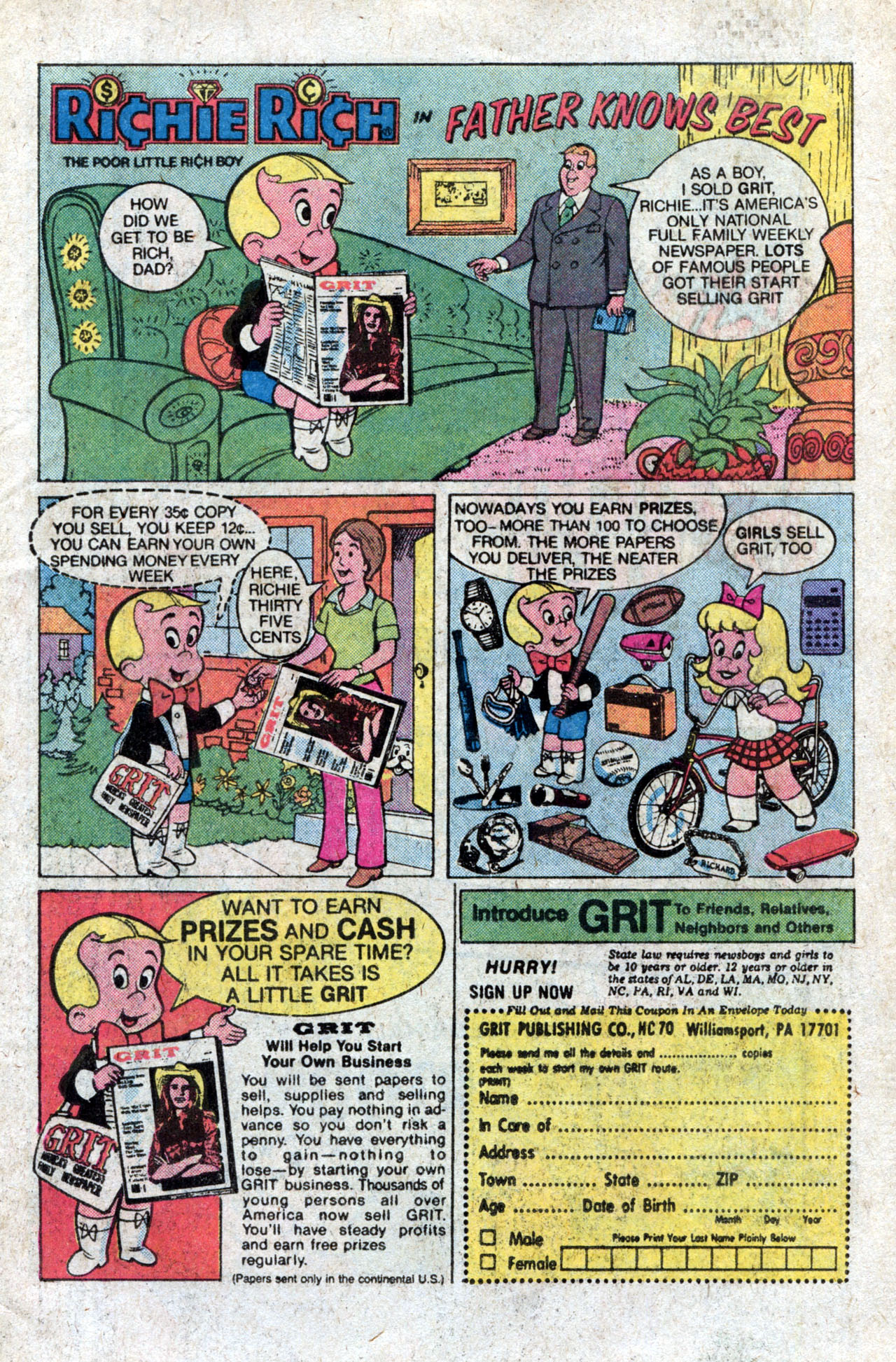 Read online Richie Rich Zillionz comic -  Issue #24 - 3