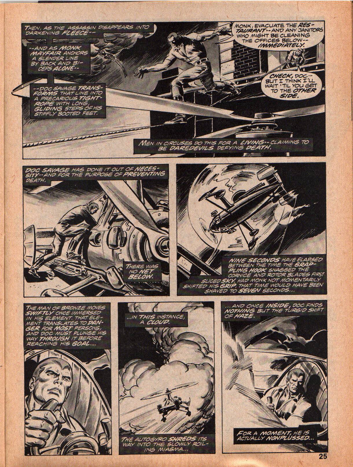 Read online Doc Savage (1975) comic -  Issue #1 - 25
