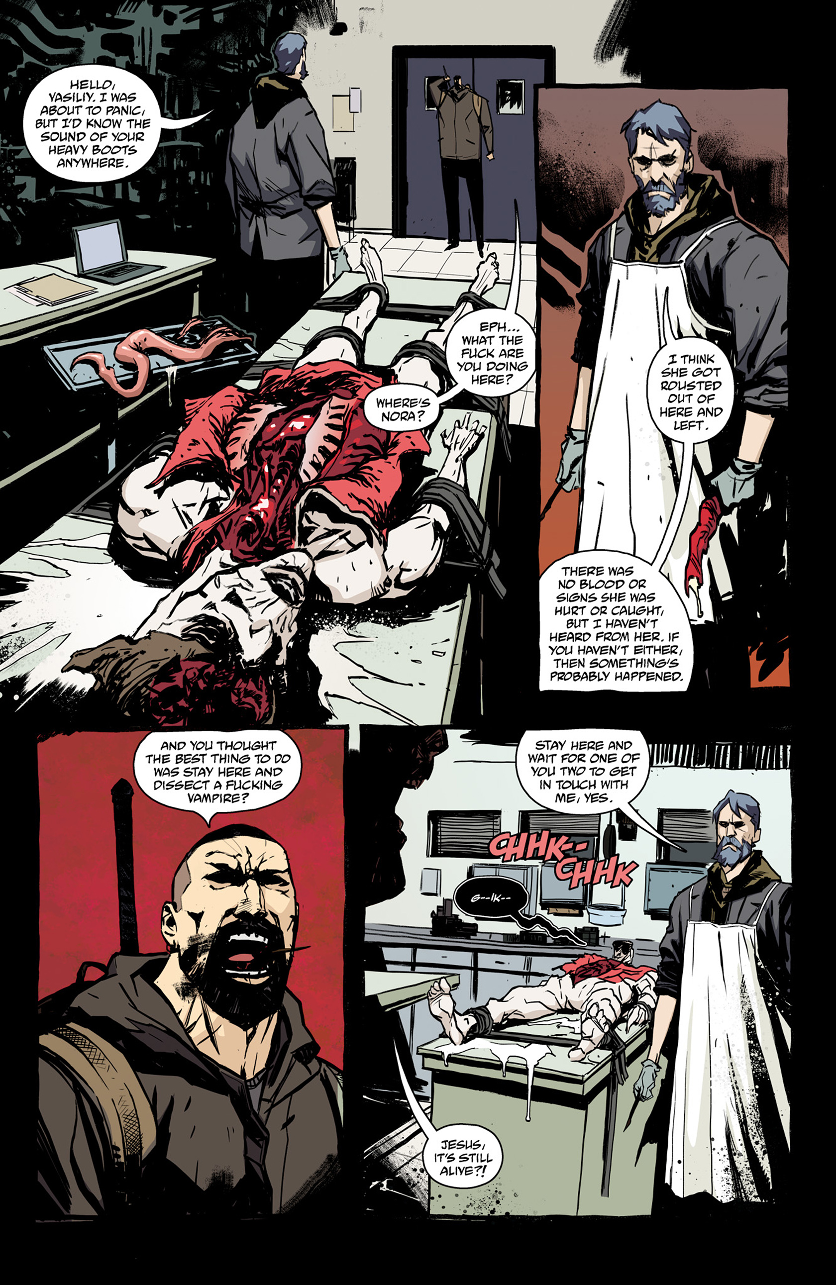 Read online The Strain: The Night Eternal comic -  Issue #3 - 7