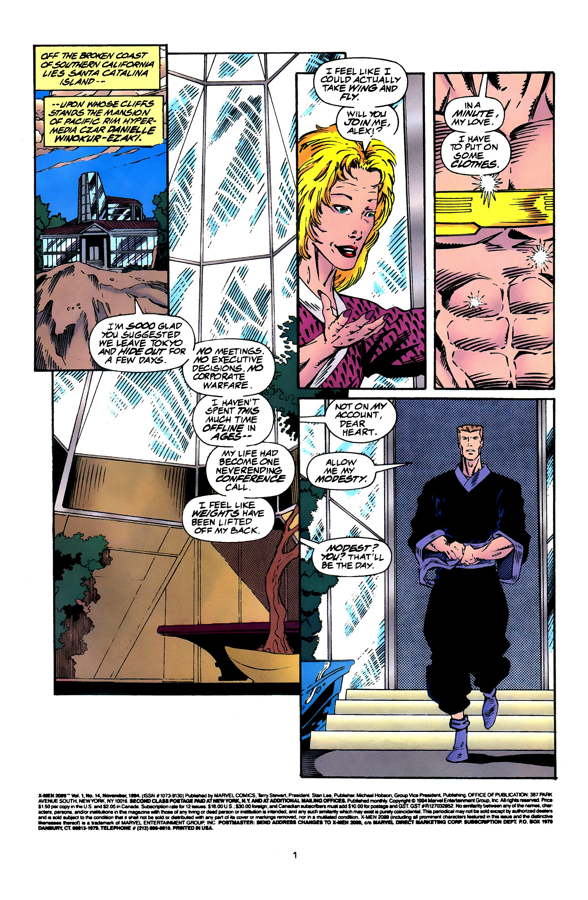 Read online X-Men 2099 comic -  Issue #14 - 2